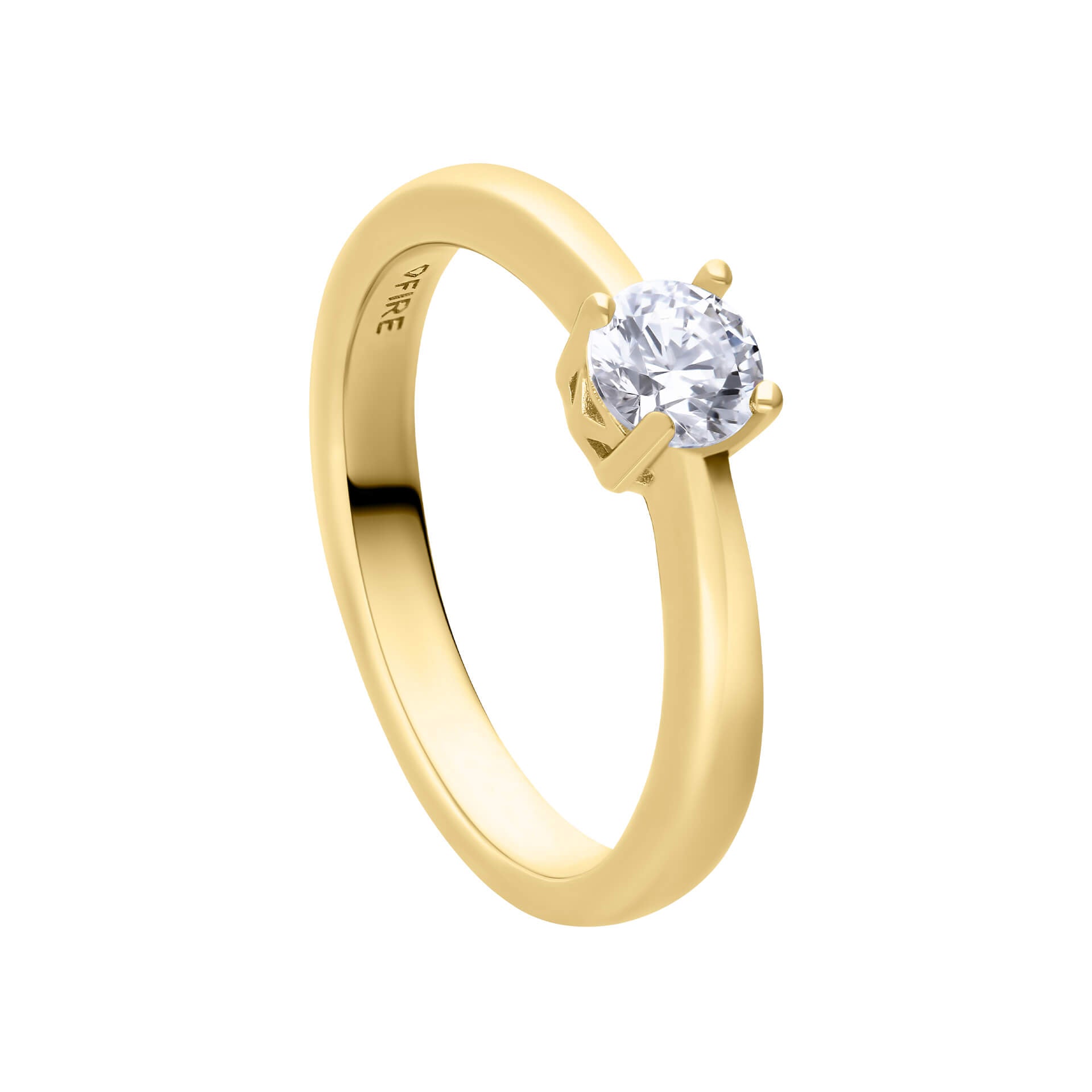 Four Claw Carat Ring