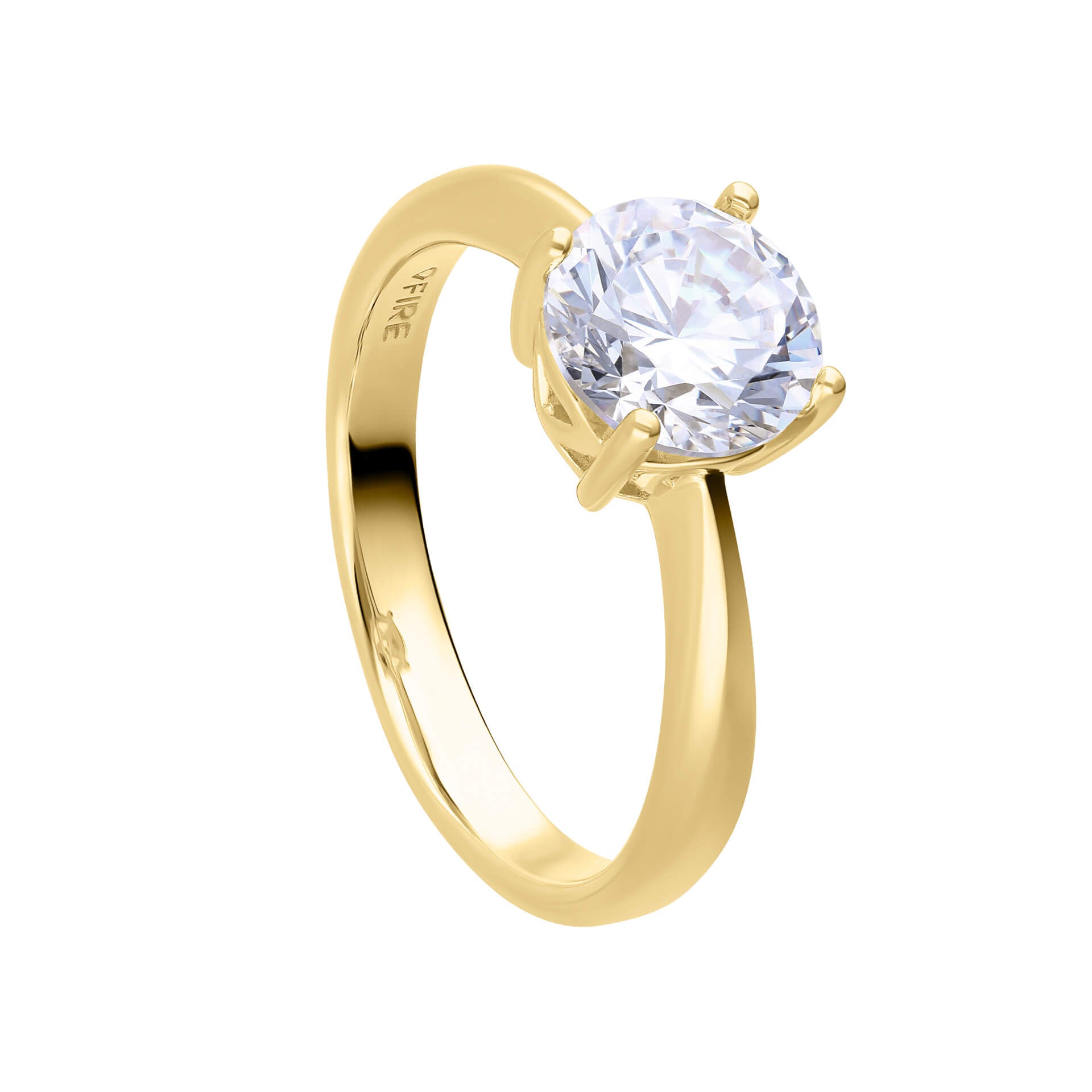 Four Claw Carat Ring