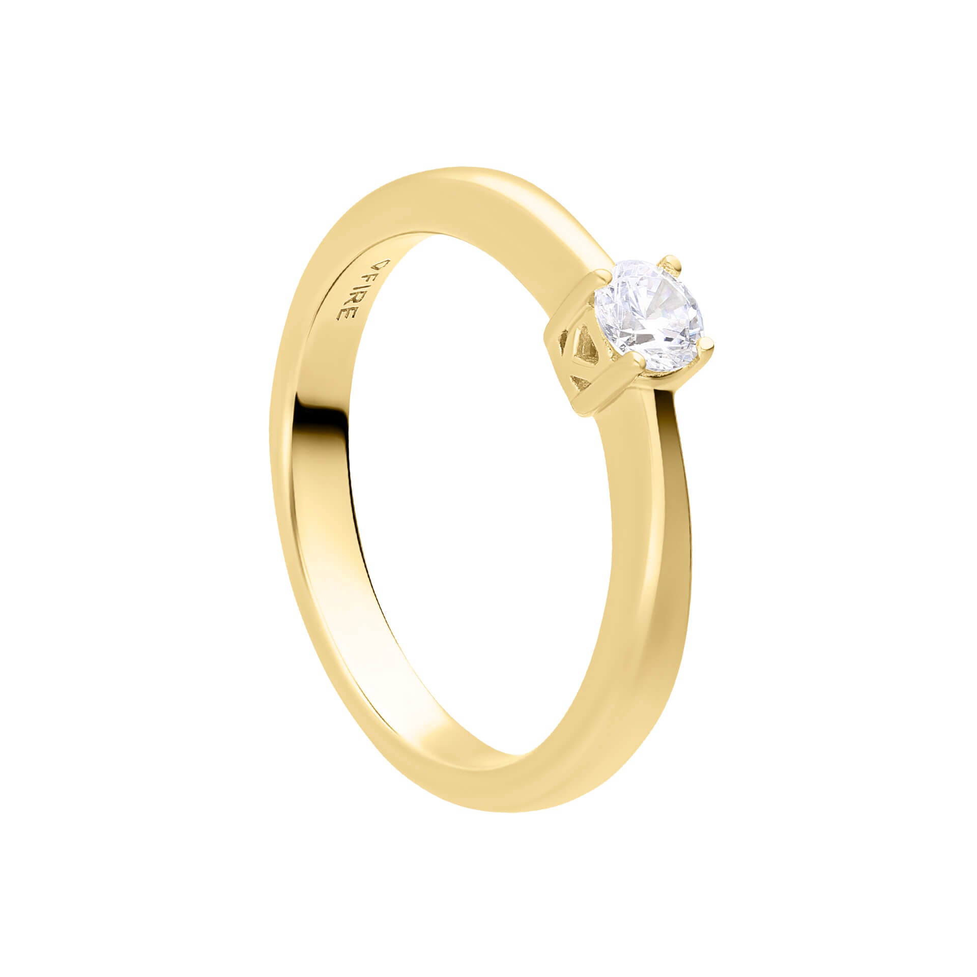 Four Claw Carat Ring