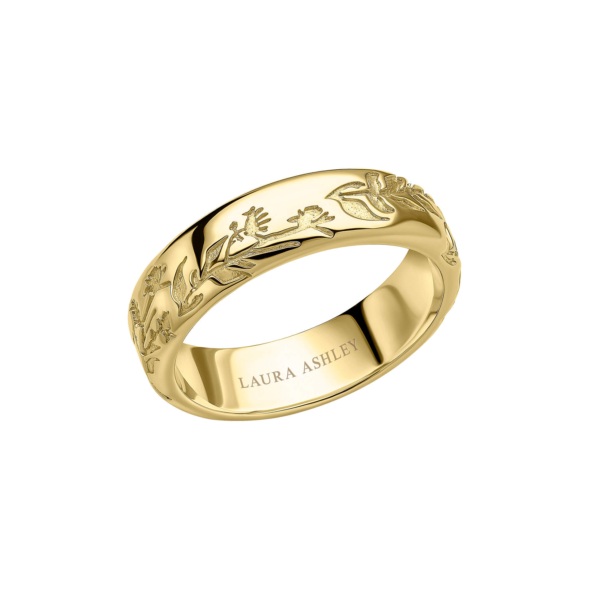 Farlington Flowers Band Ring