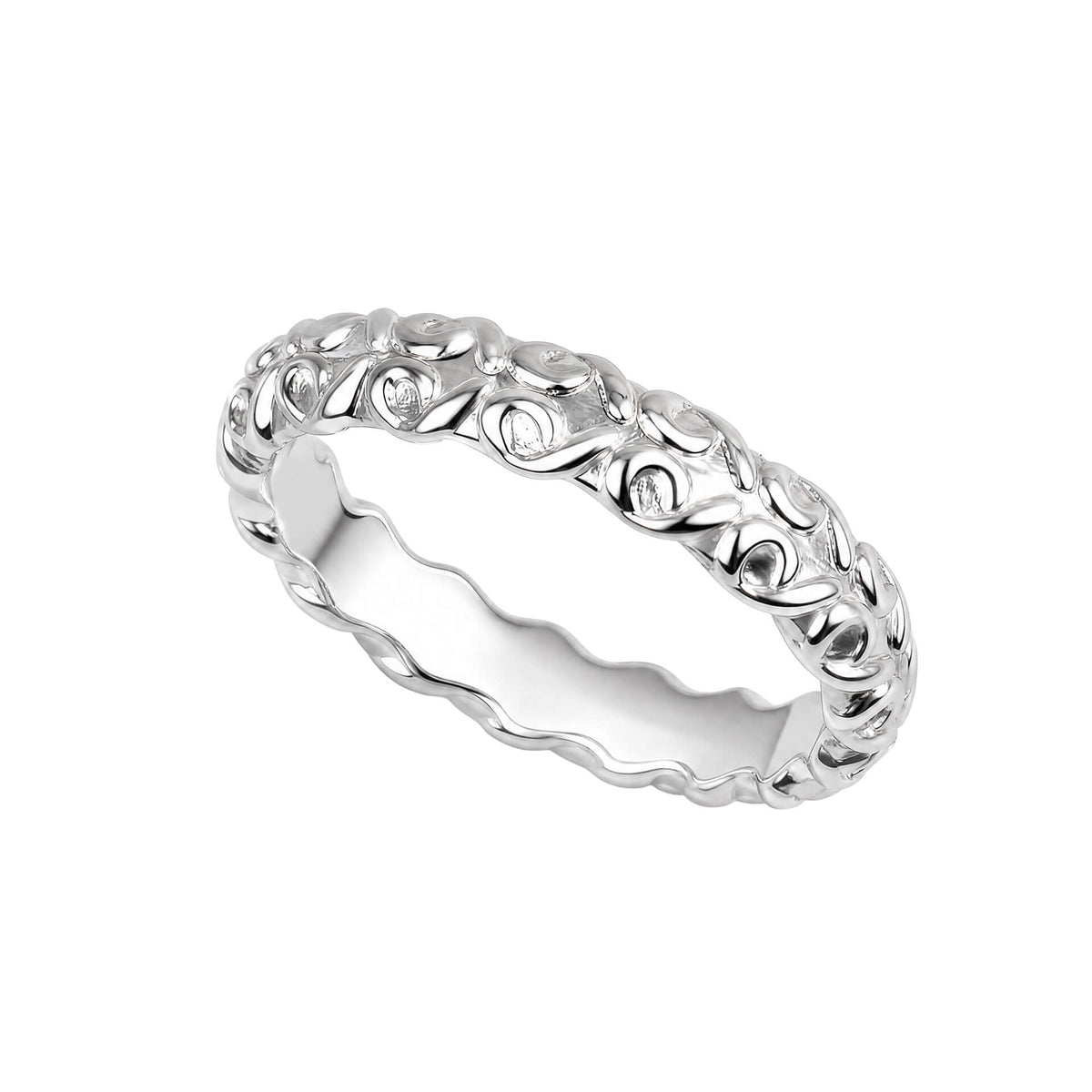 Swirl Pattern Ring