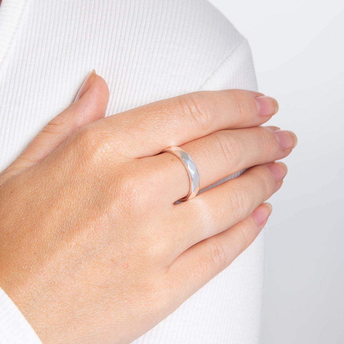 Hammered Texture Ring