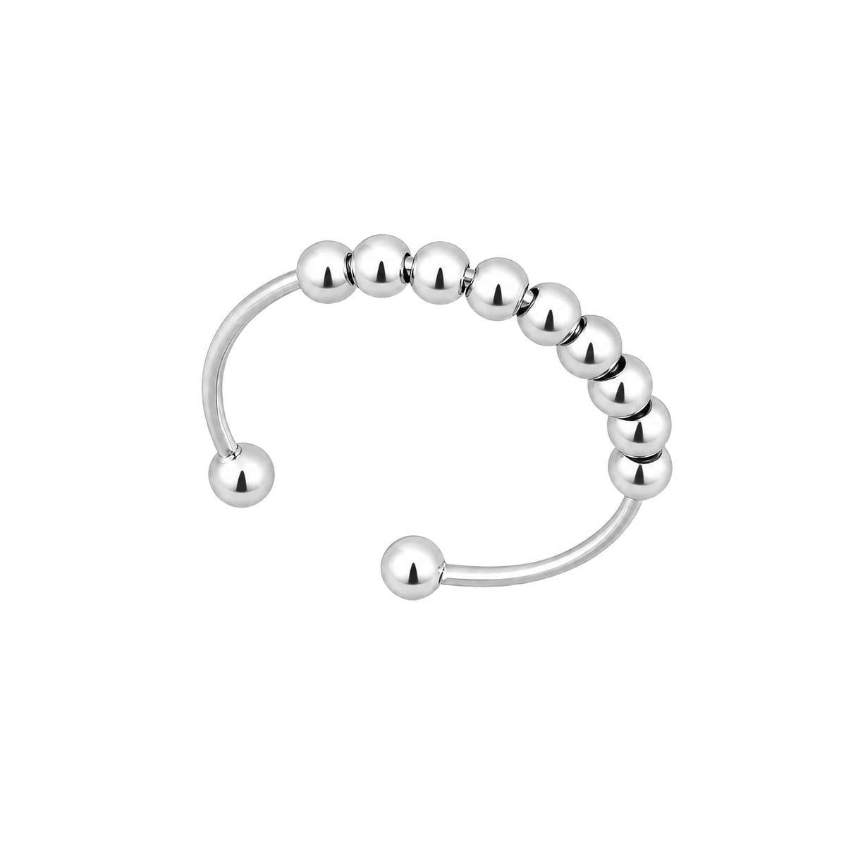 Adjustable Beaded Ring