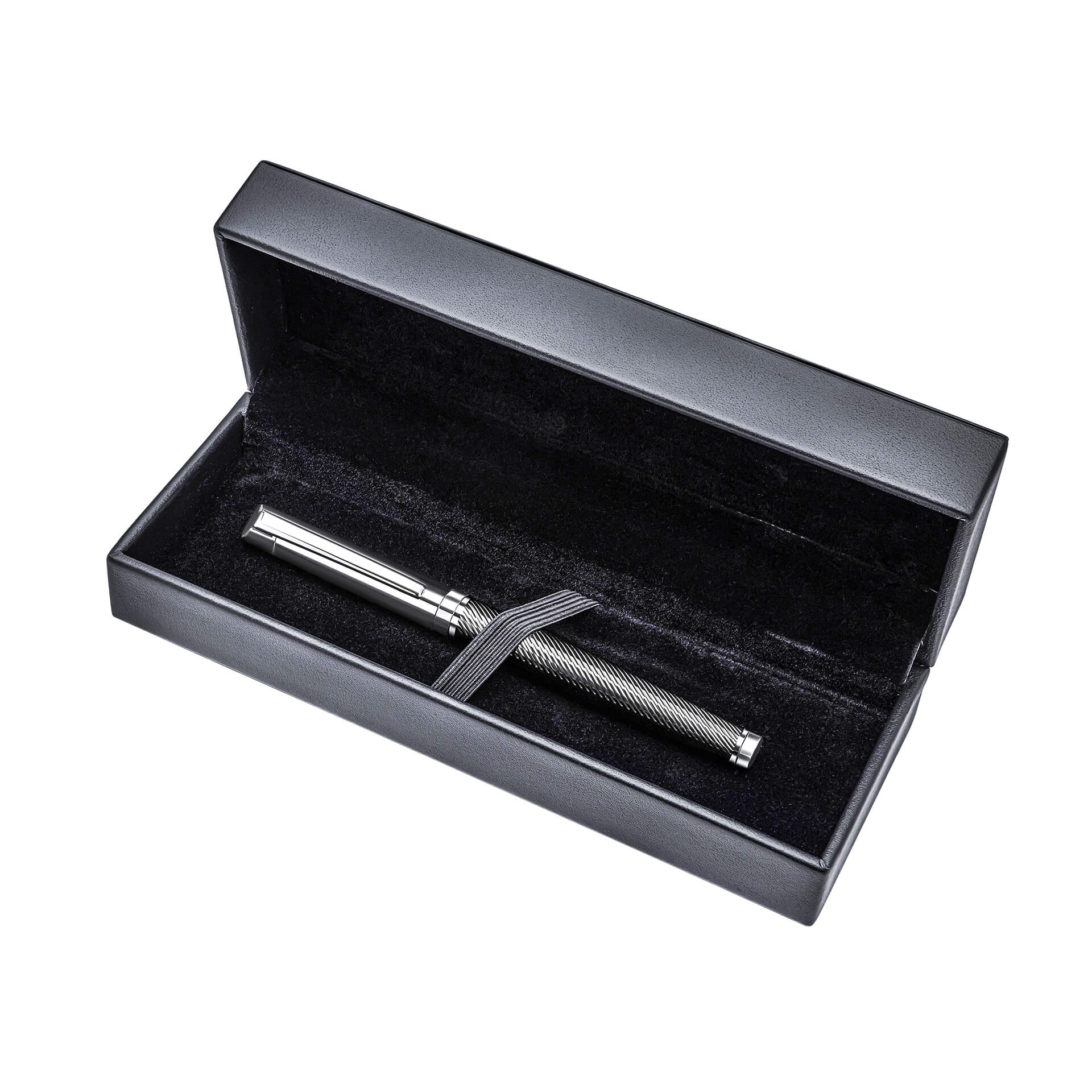 Ball Point Pen in Leather Case