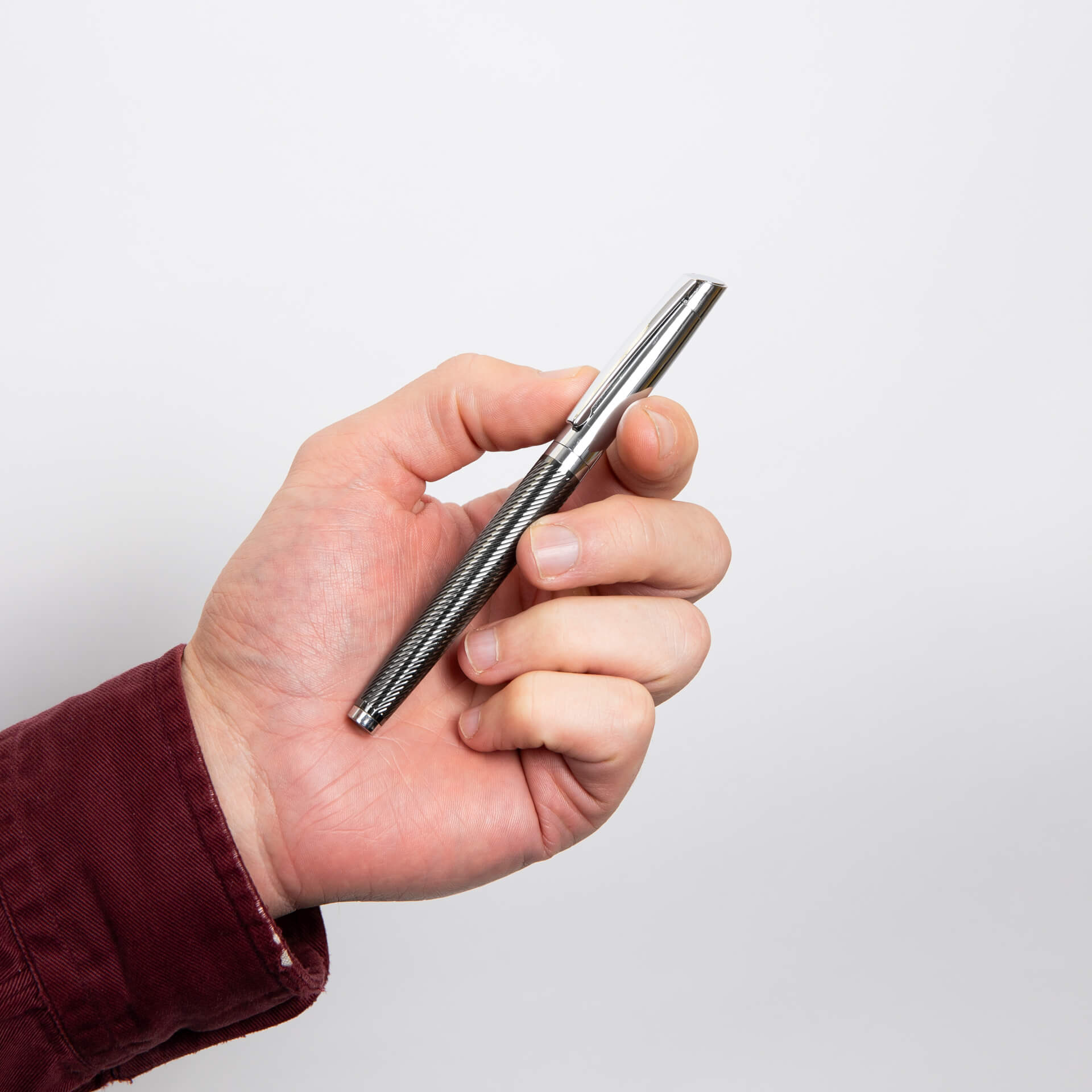 Ball Point Pen in Leather Case