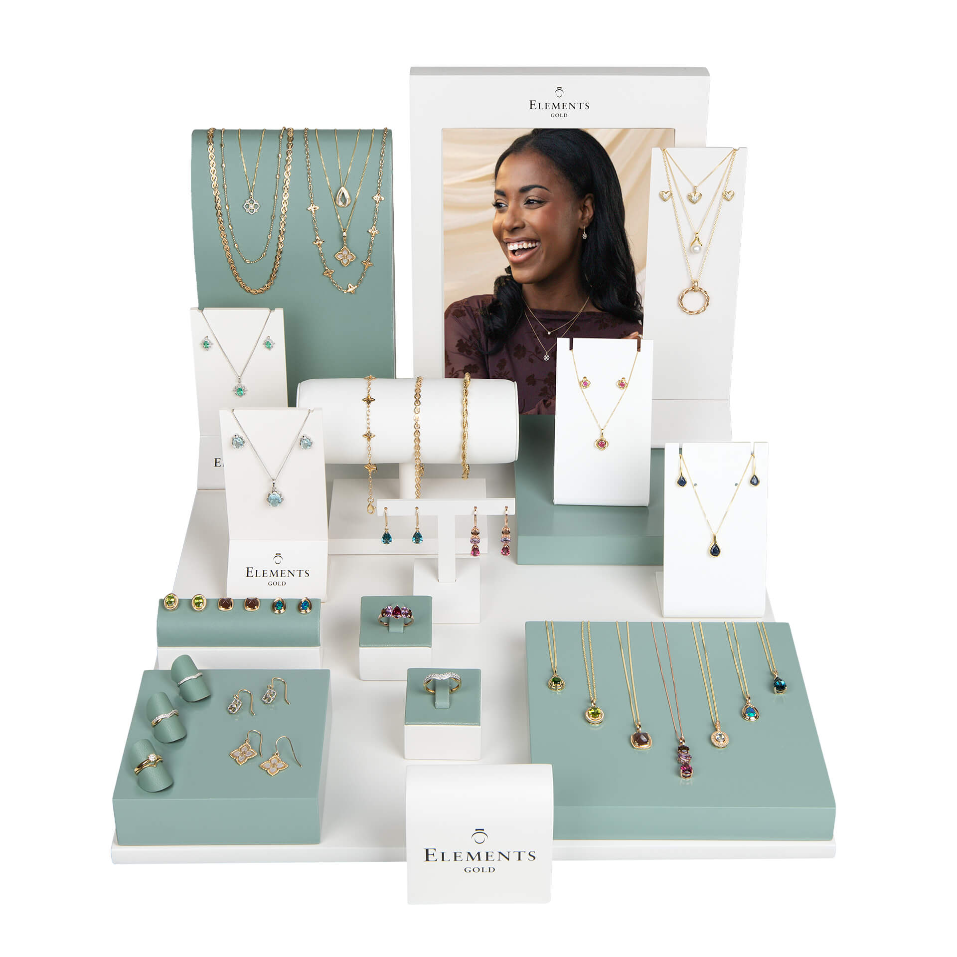 Elements Gold Complete Point of Sale Kit
