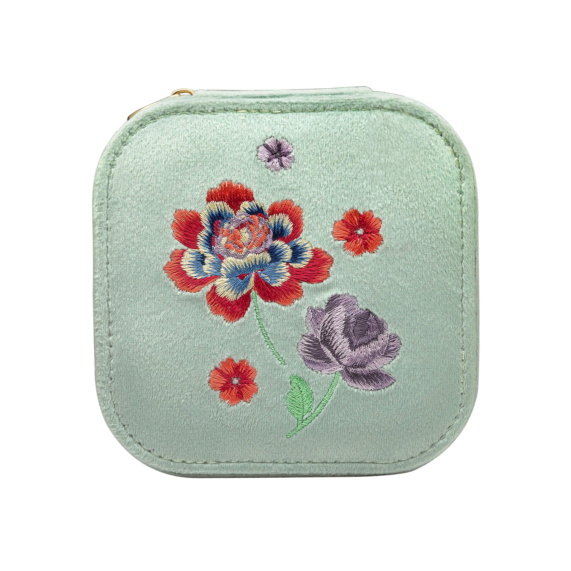 Elveden Embroidered Jewellery Box