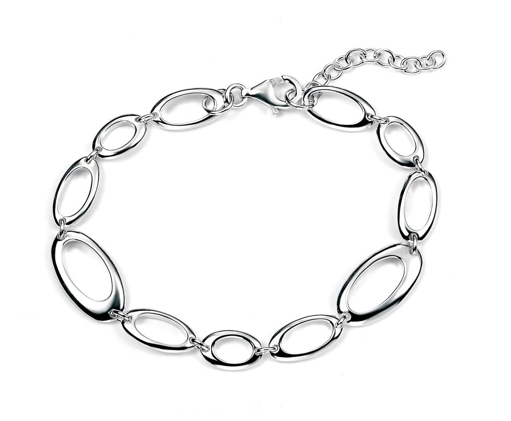 Open Oval Link Bracelet