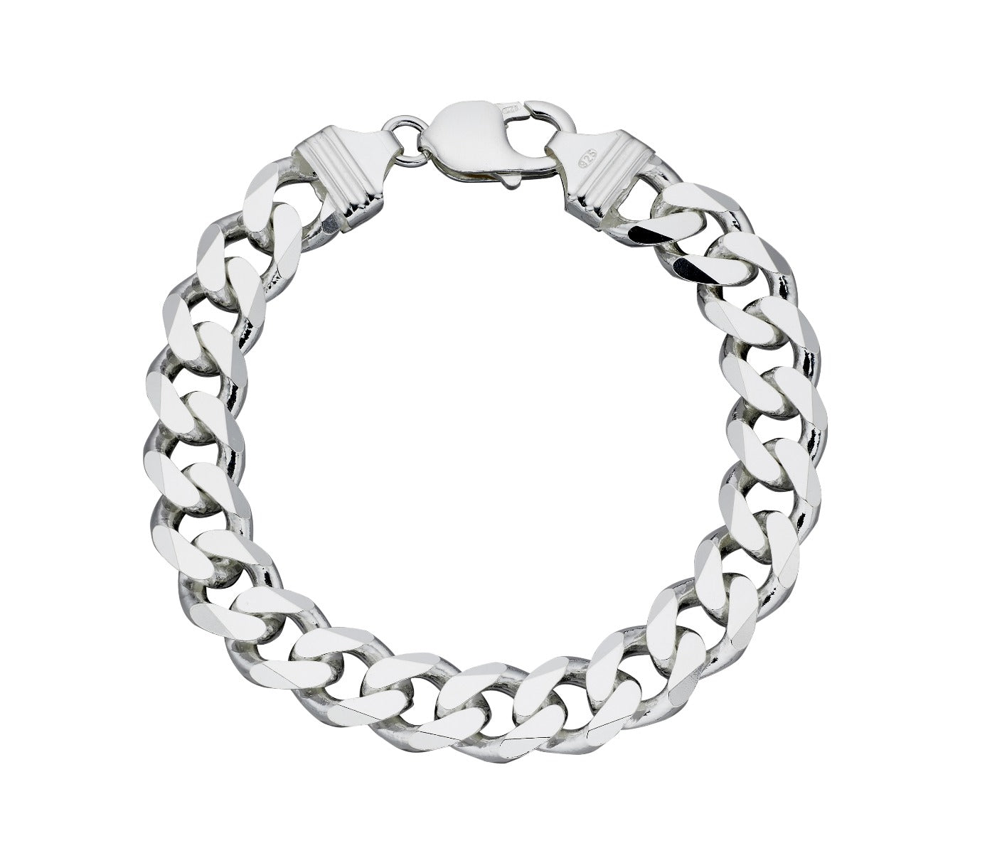 Heavyweight Diamond Cut Bracelet