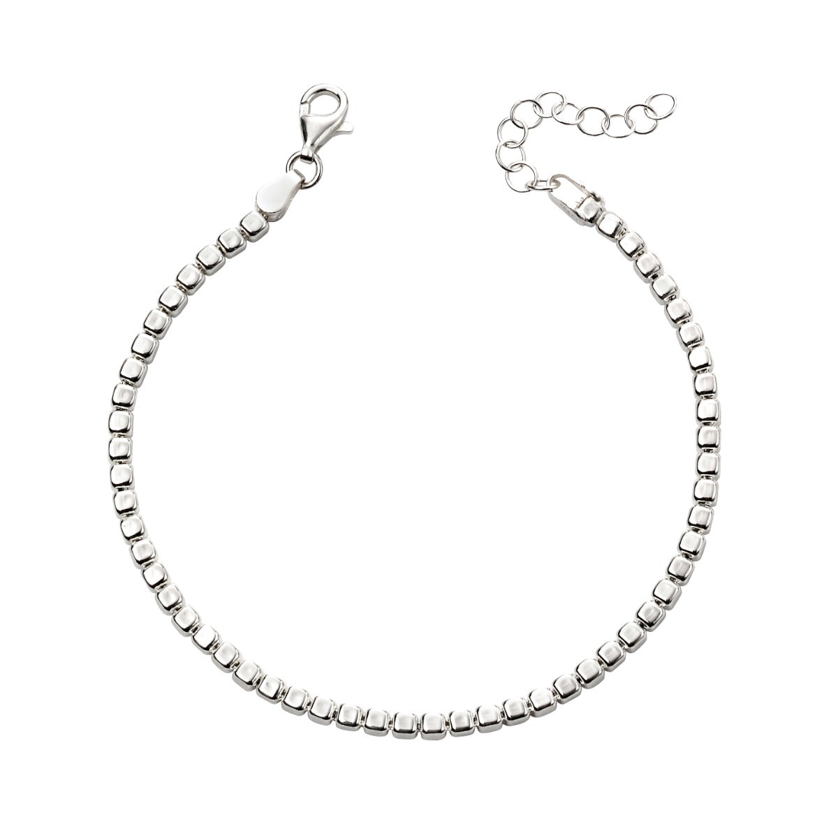 Tumbled Cube Bracelet