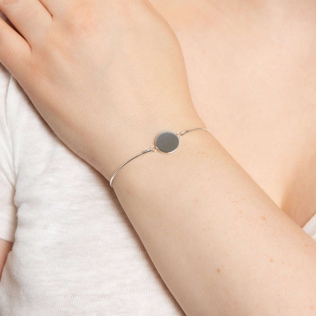 Disc Toggle Bracelet