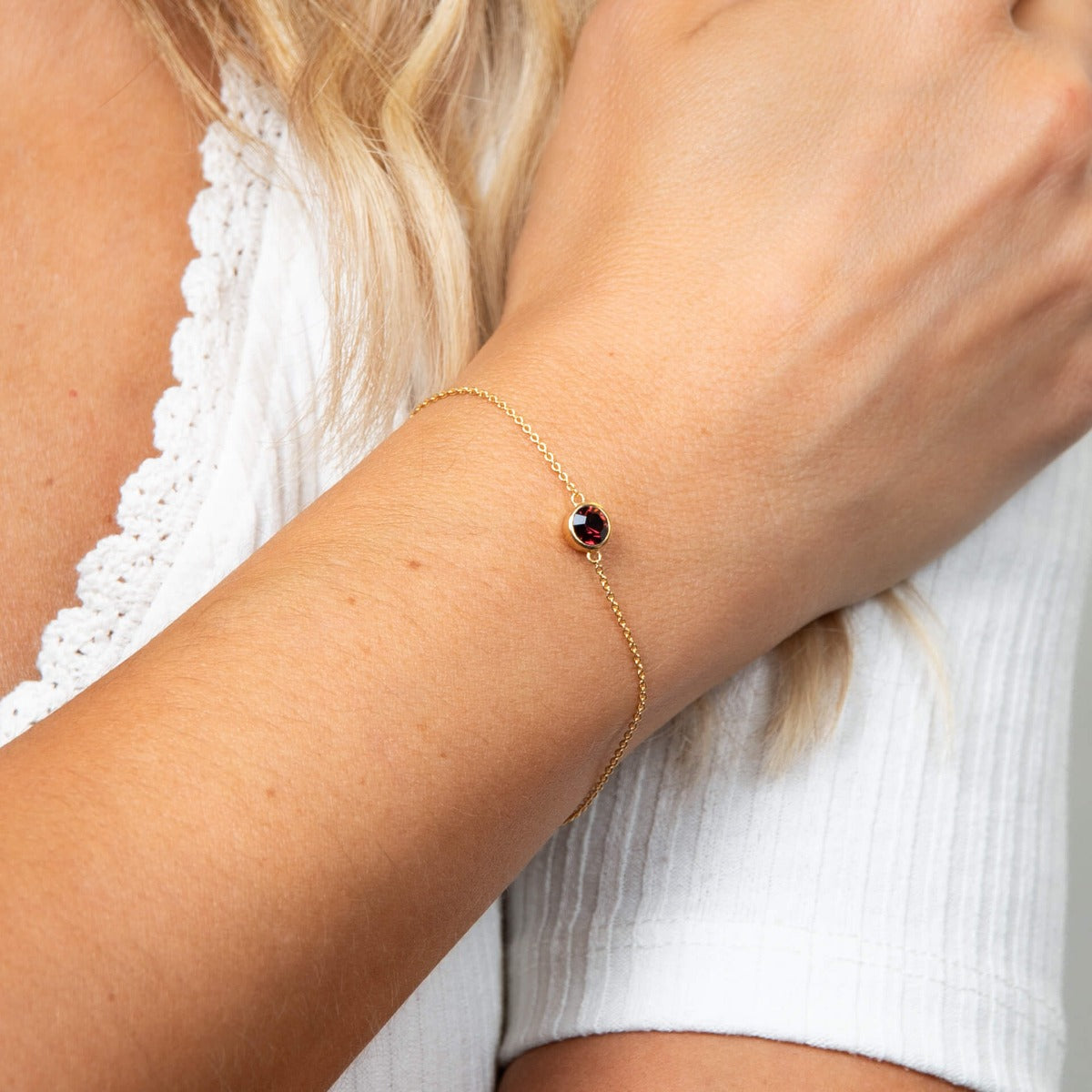 Crystal Birthstone Bracelet