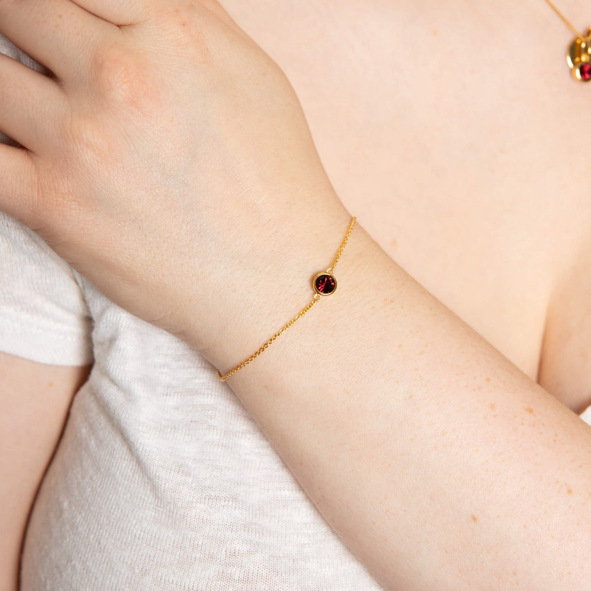 Crystal Birthstone Bracelet