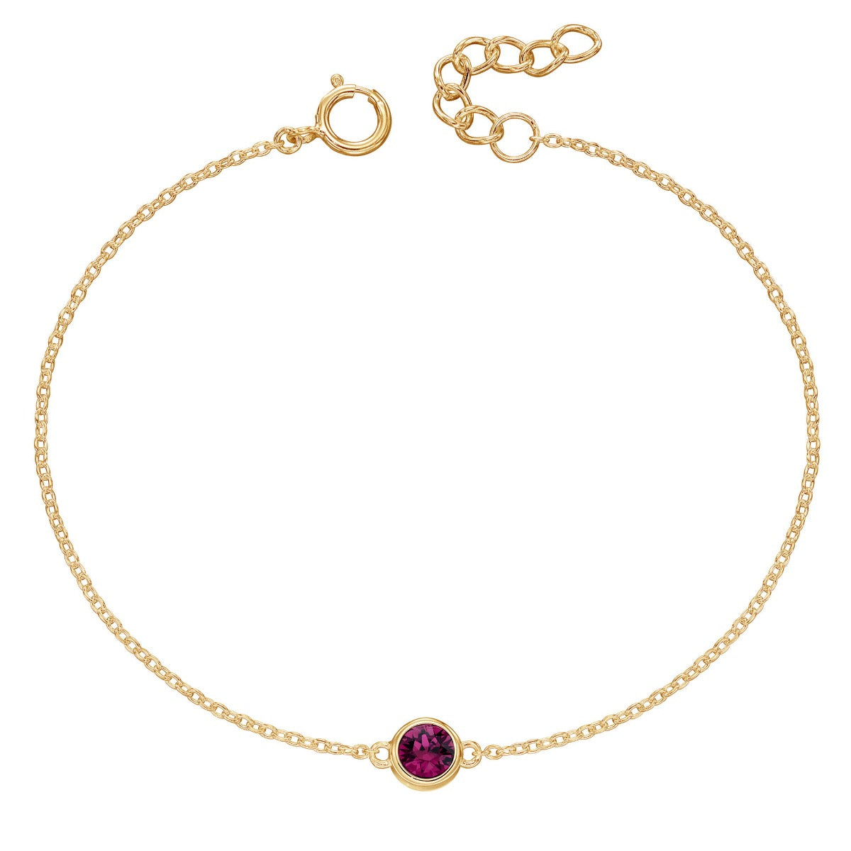 Crystal Birthstone Bracelet
