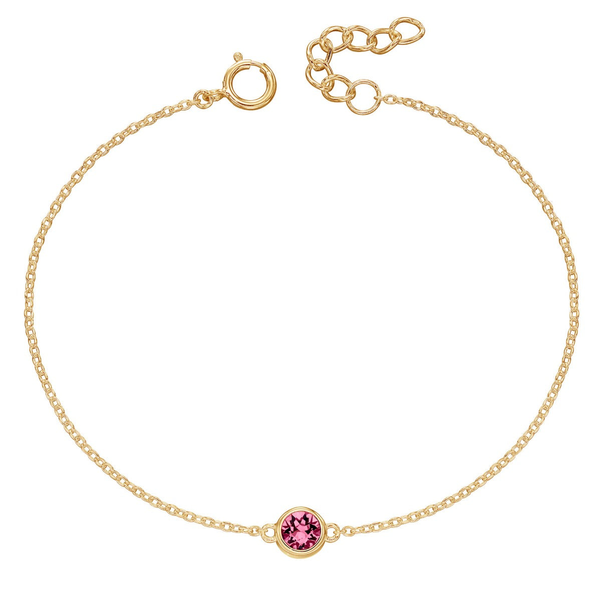 Crystal Birthstone Bracelet