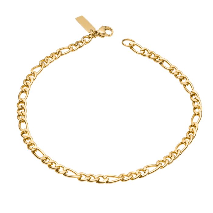 Figaro Link Chain Bracelet