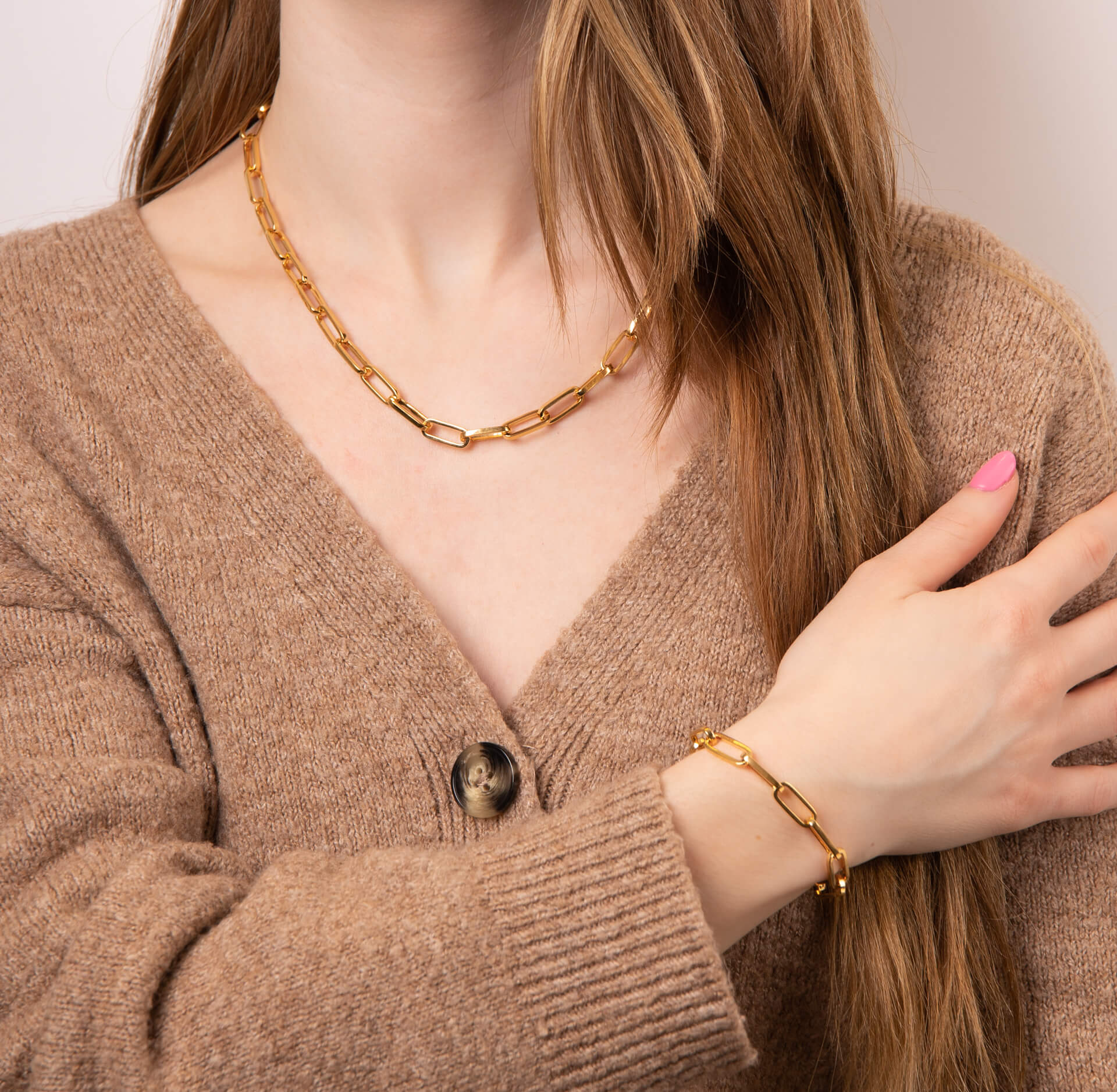 Chunky T-Bar Bracelet