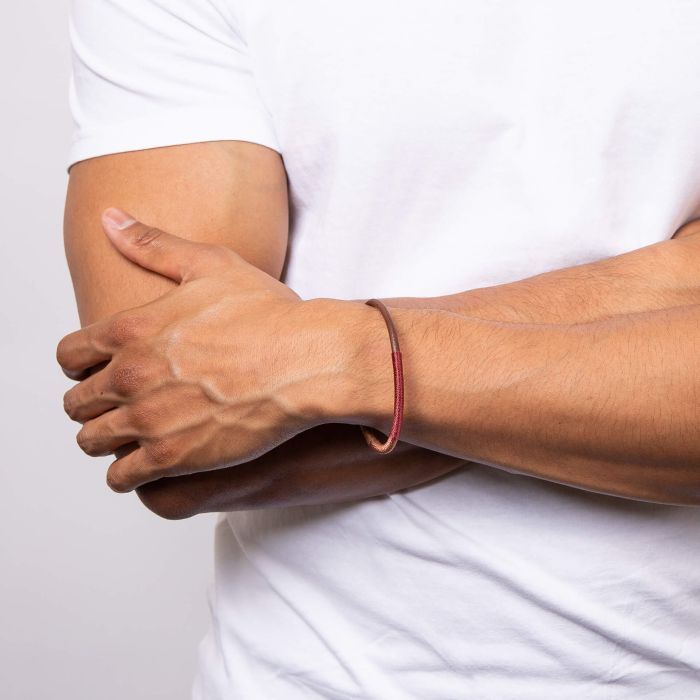 Thread Wrapped Bracelet