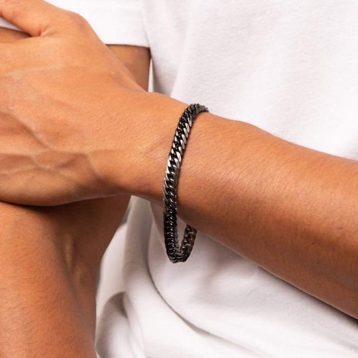 Two Tone Foxtail Bracelet