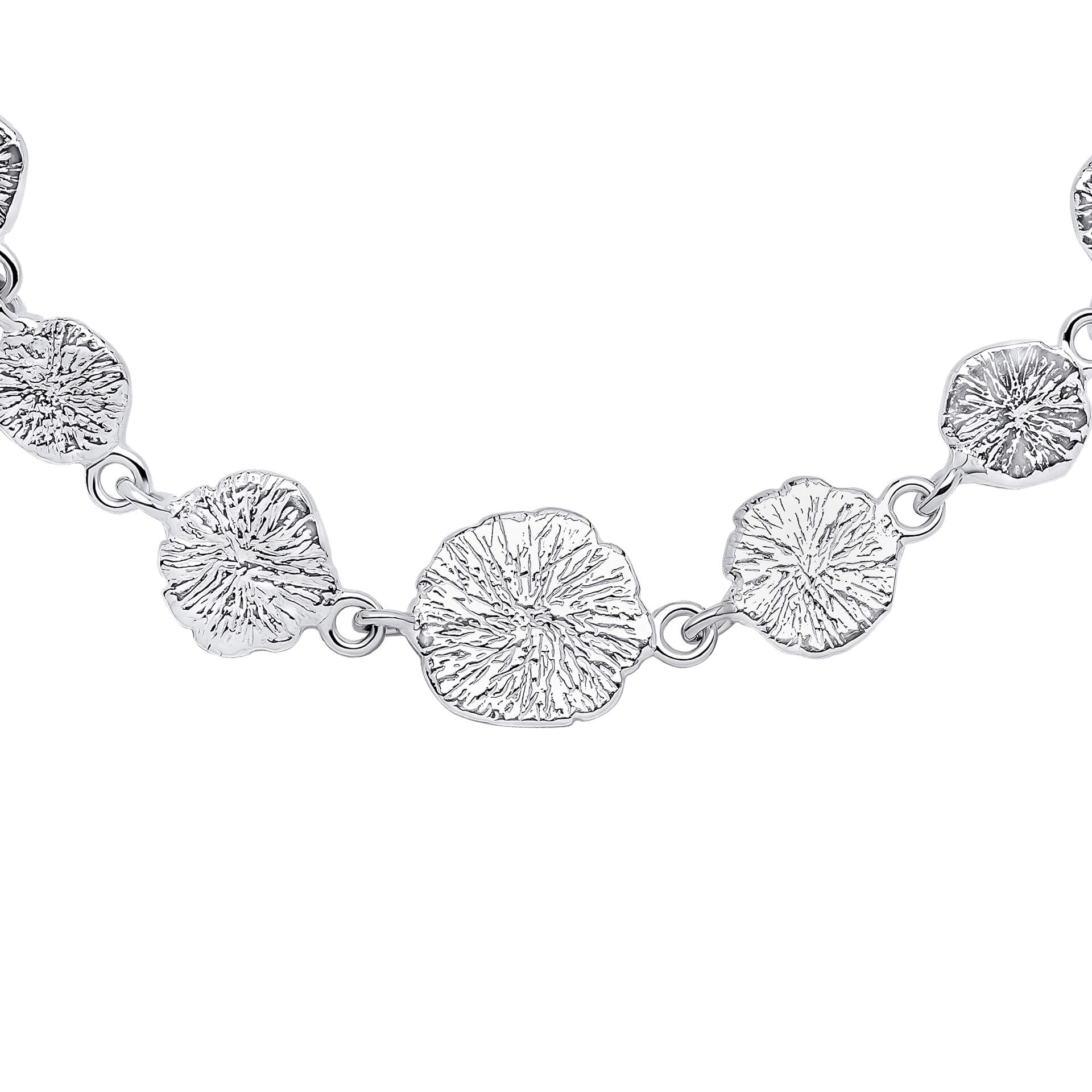 Spray Textured Discs Bracelet