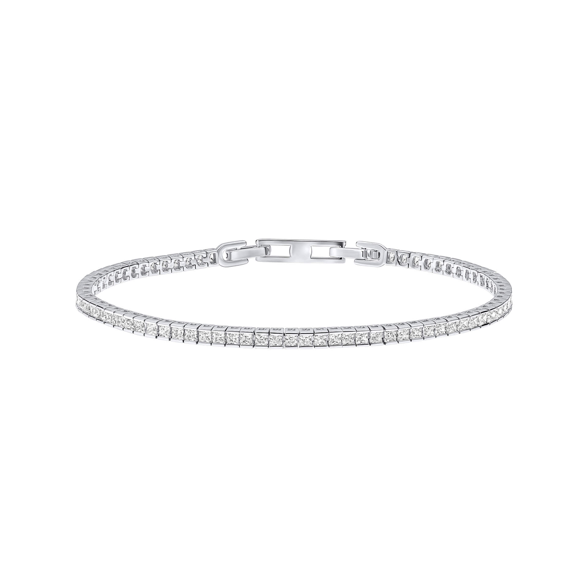 Square Tennis Bracelet