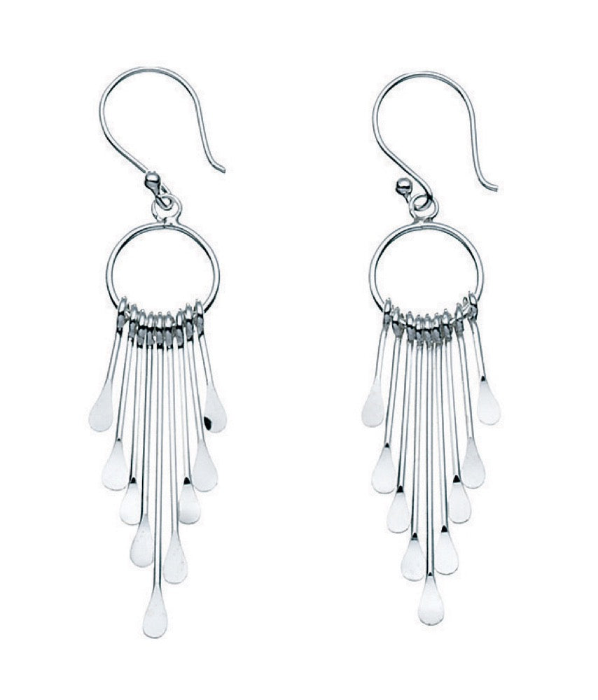 Multi-Stick Drop Earrings