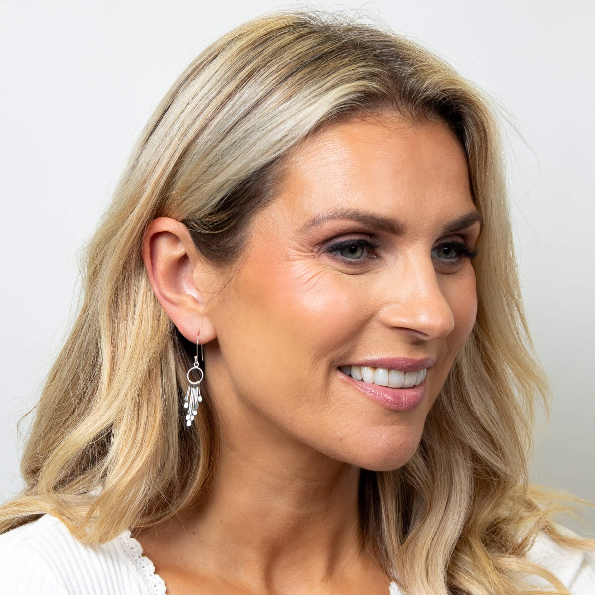 Multi-Stick Drop Earrings