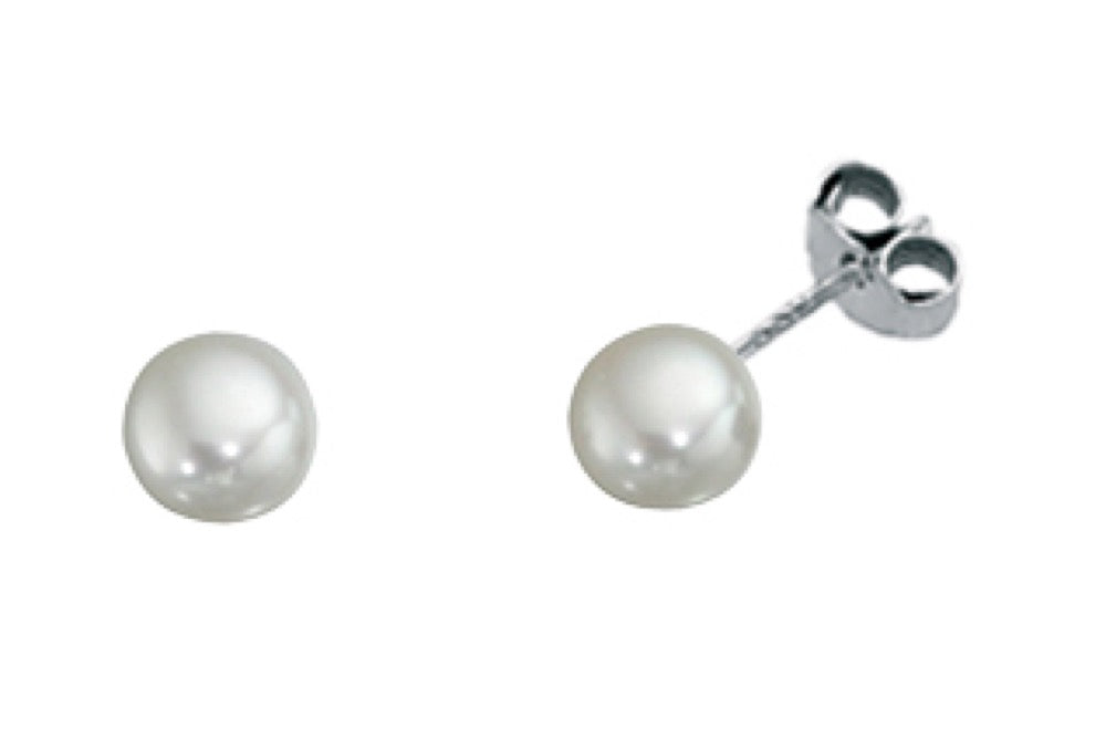 Pearl Stud Earrings