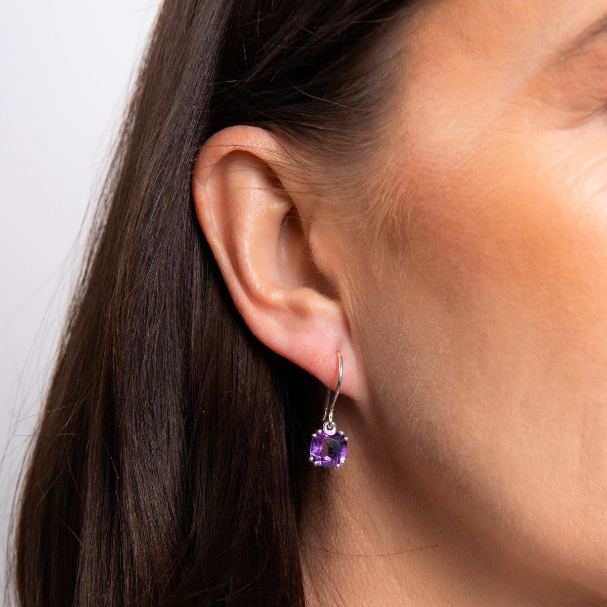 Cushion Drop Earrings