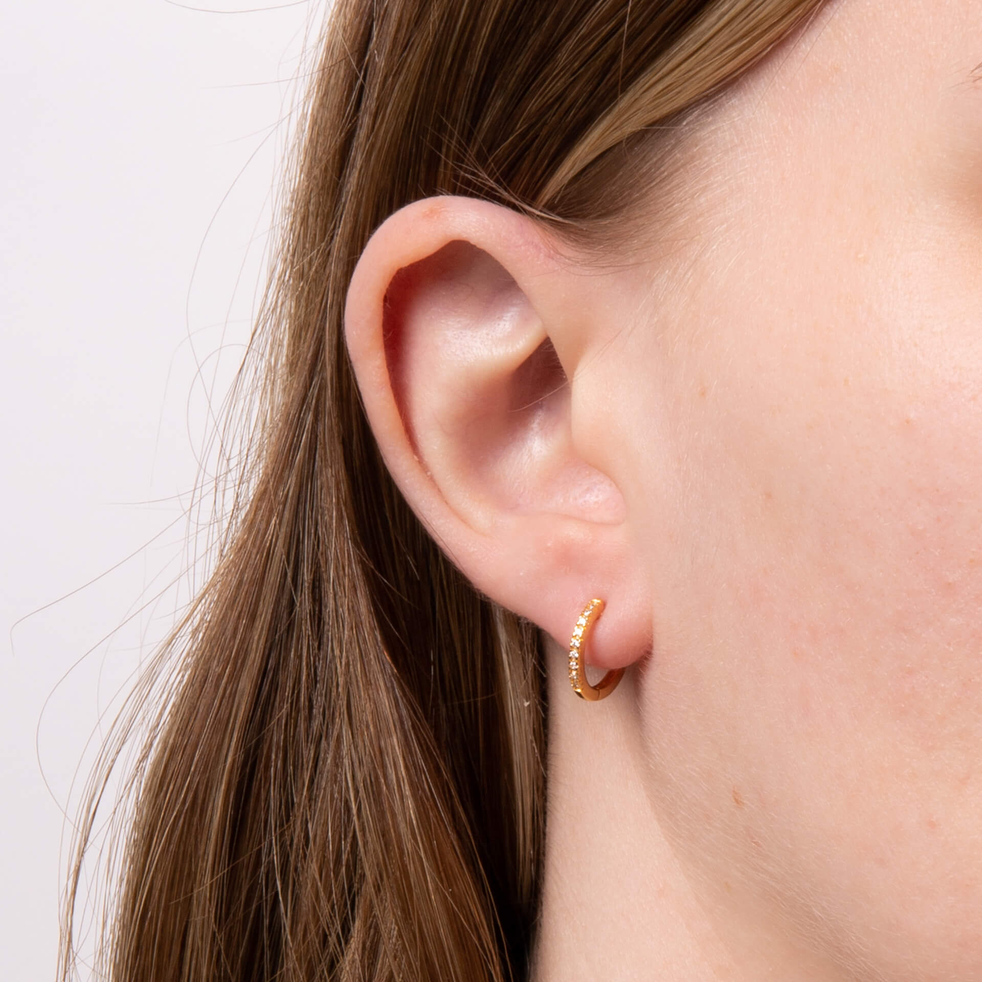 Thin Hoop Earrings
