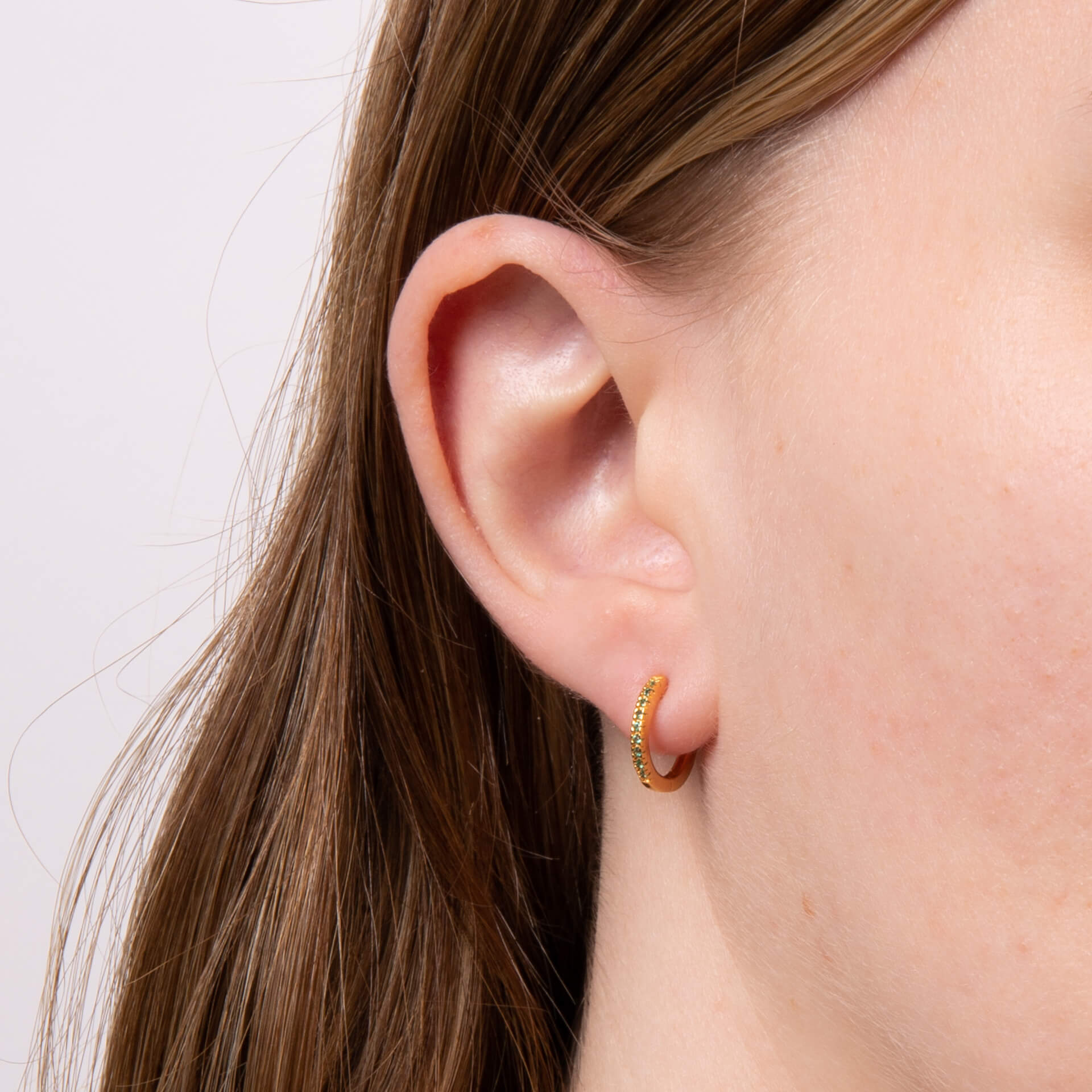 Thin Hoop Earrings