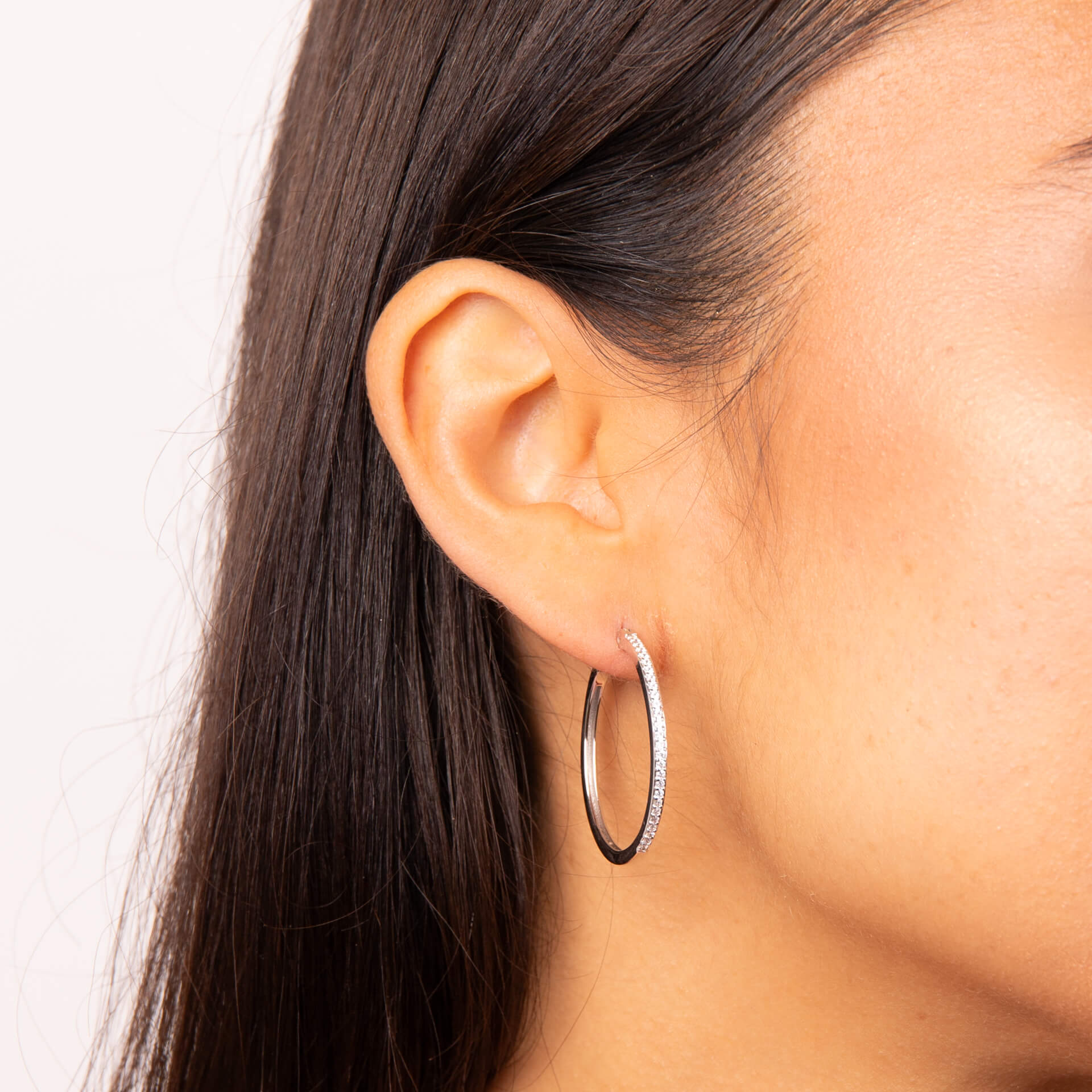33mm Large Hoop Earrings
