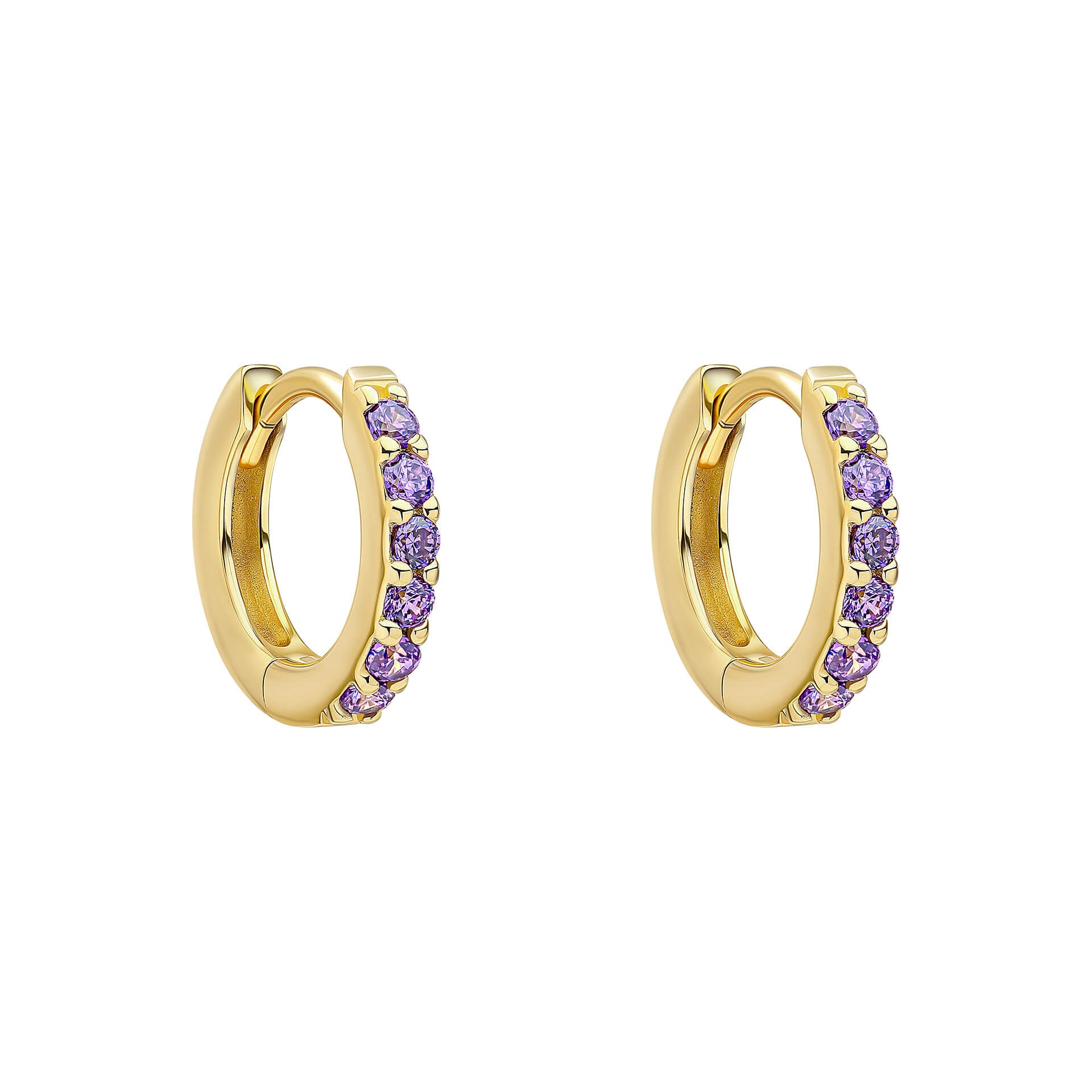 Crystal Hoop Earrings
