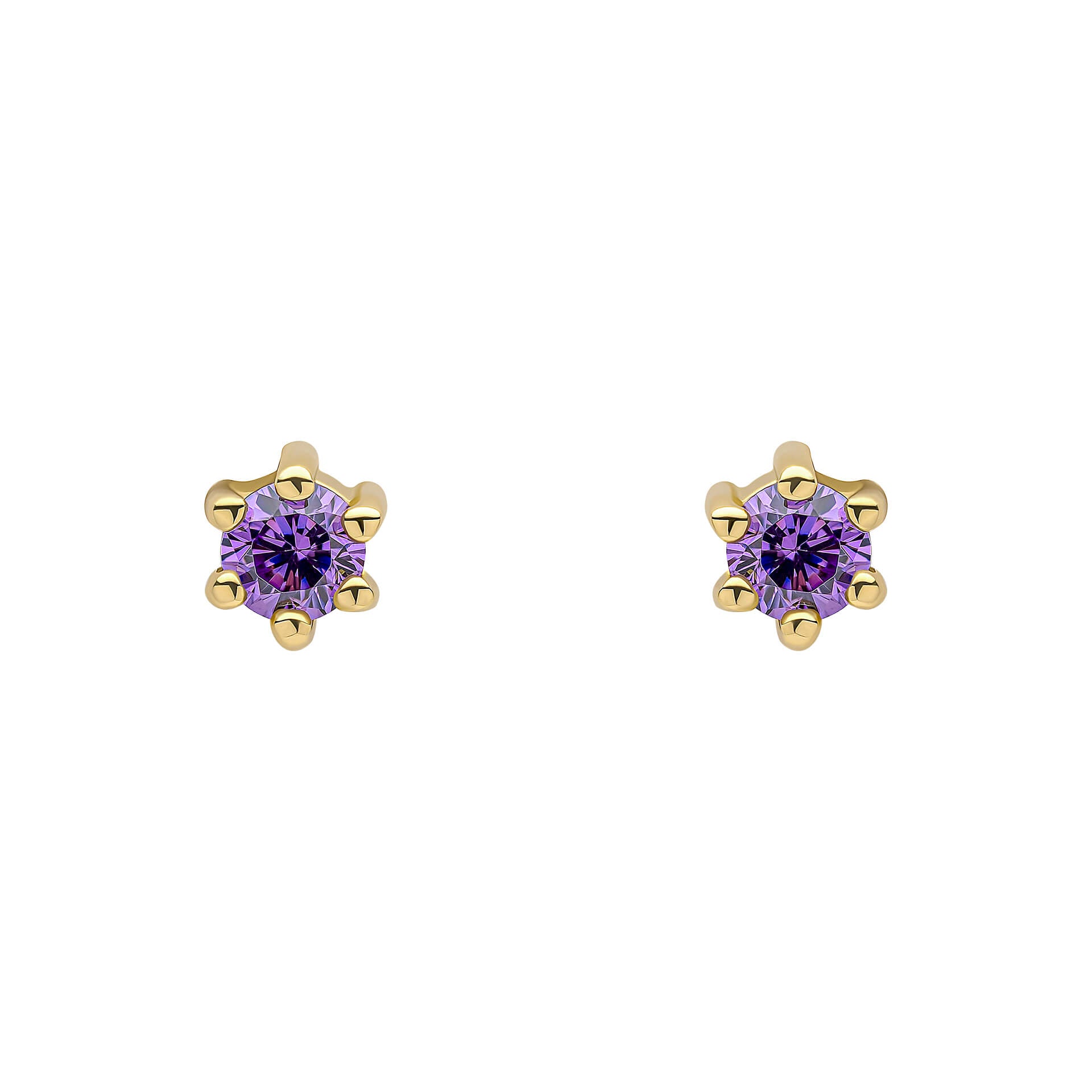 3mm Crystal Stud Earrings