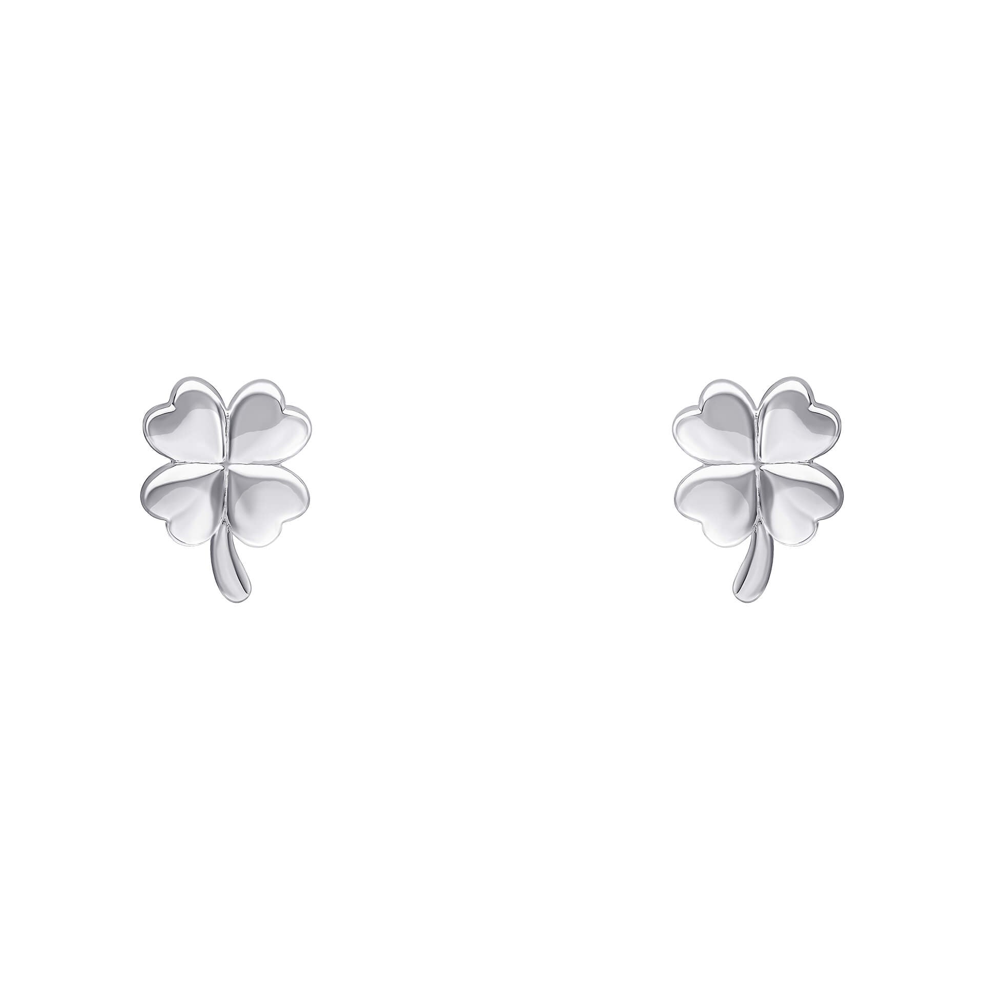 Four Leaf Clover Stud Earrings