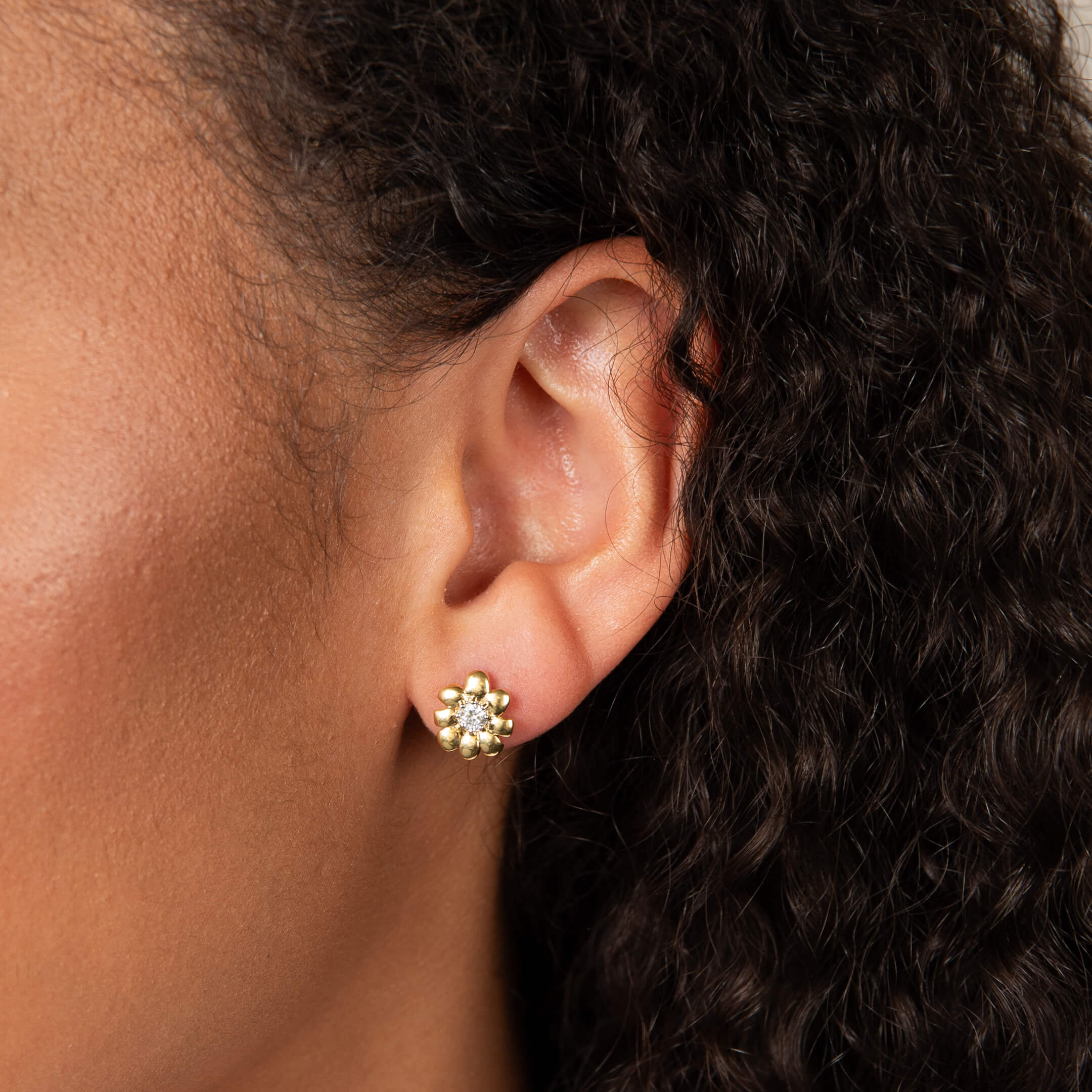 Cosmos Flower Earrings