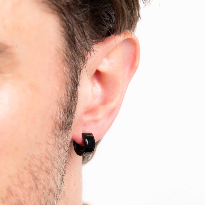 Stainless Steel Hoop Earrings