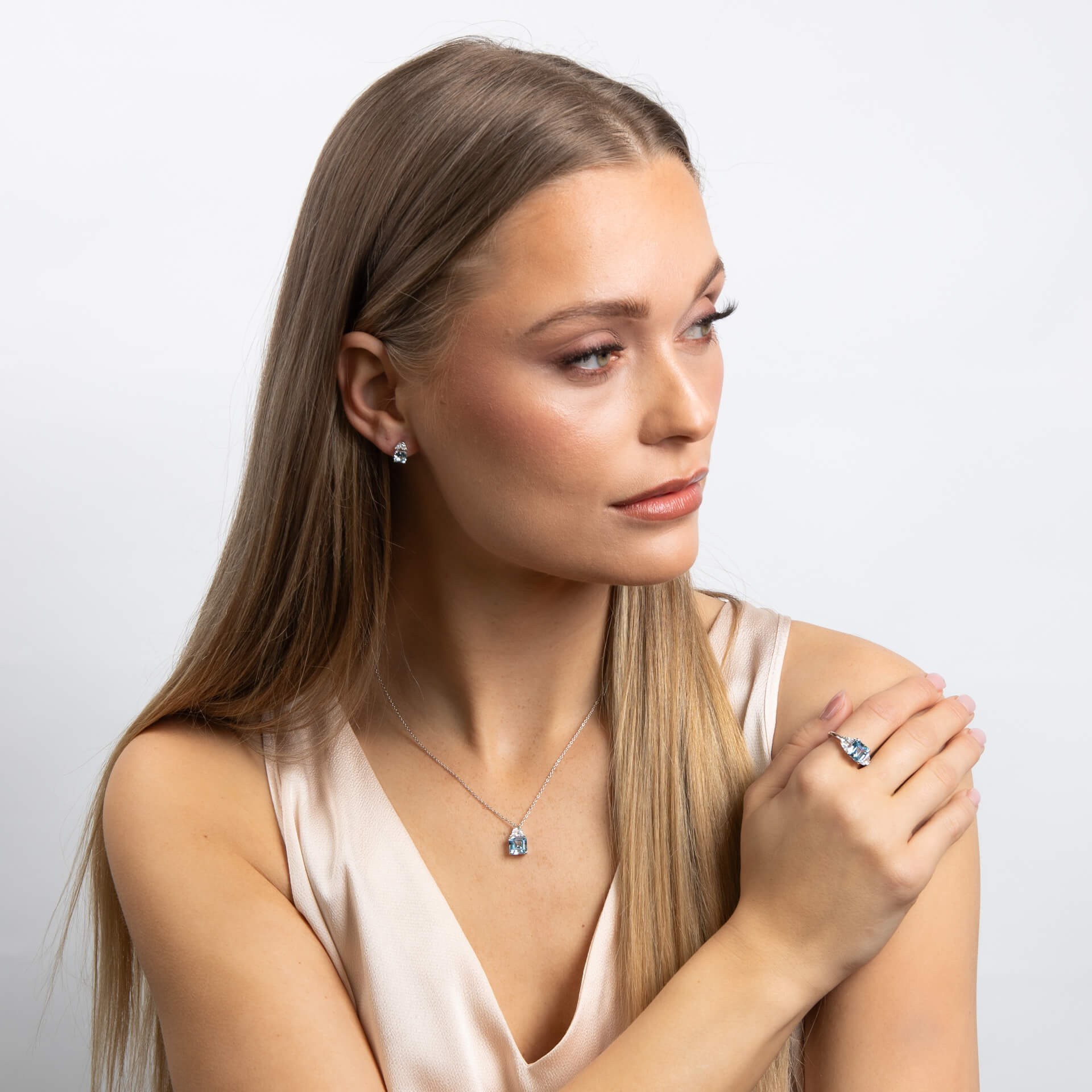Square Cut Necklace