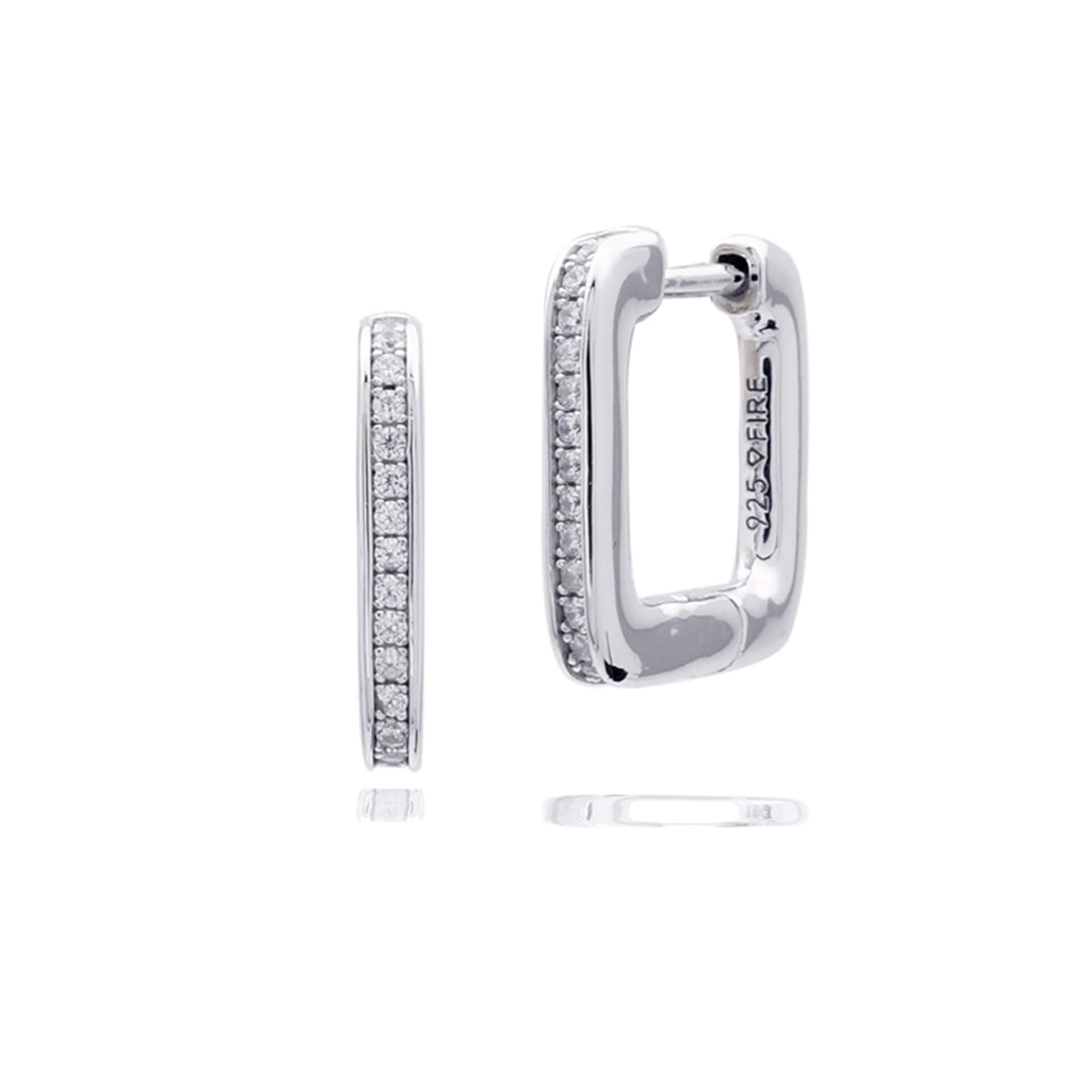 Square Hoop Earrings