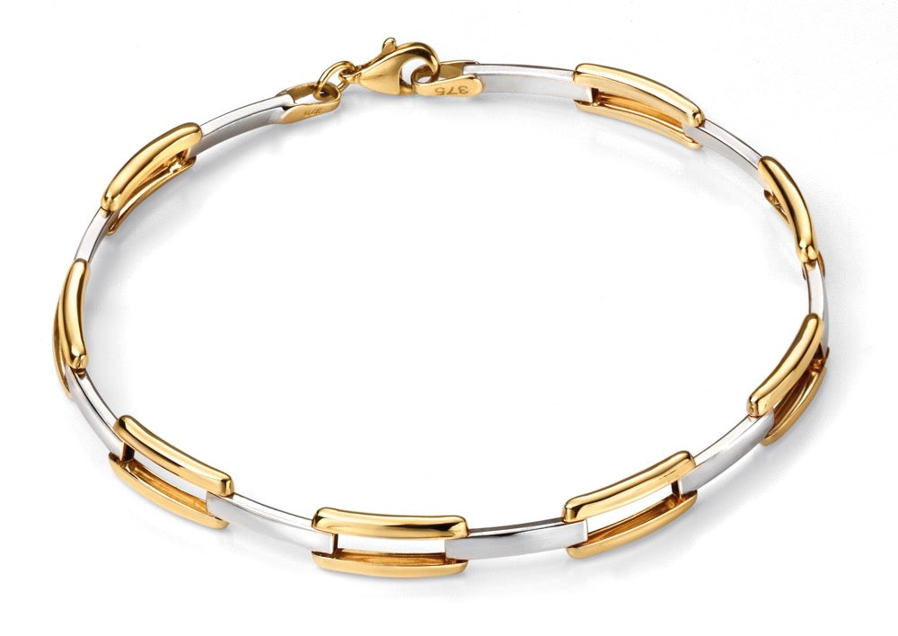 Rectangle Link Bracelet