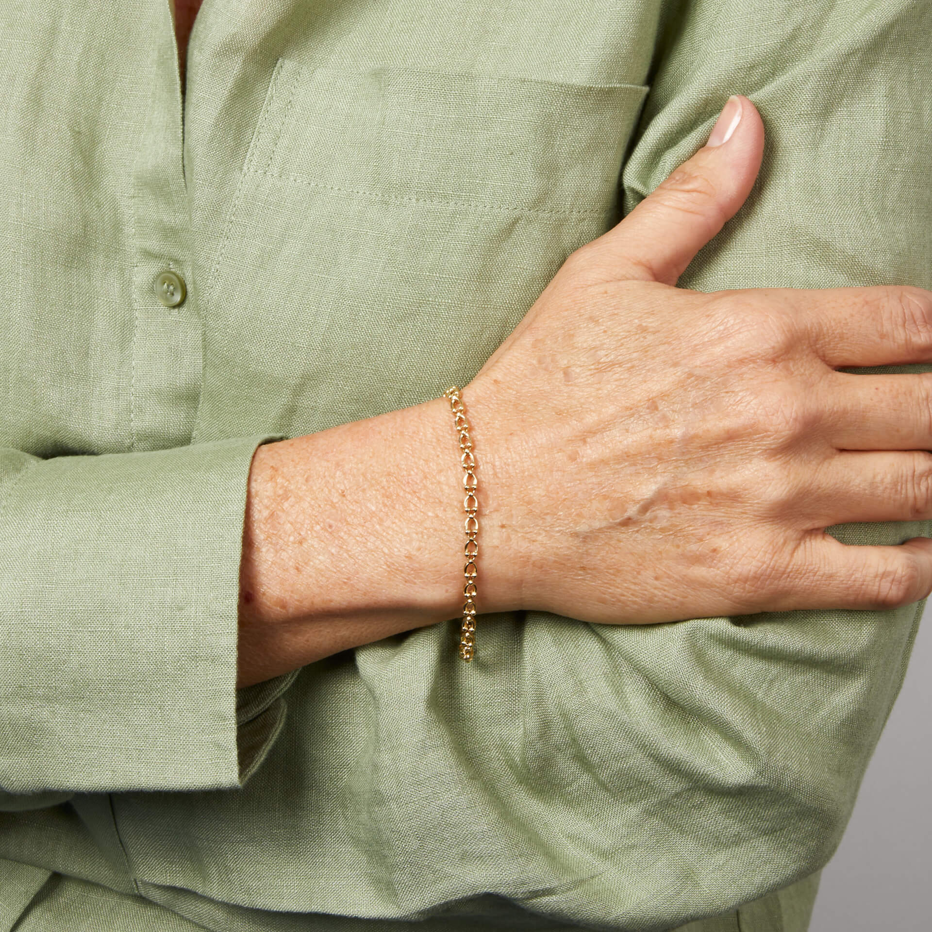 Oval Link Bracelet