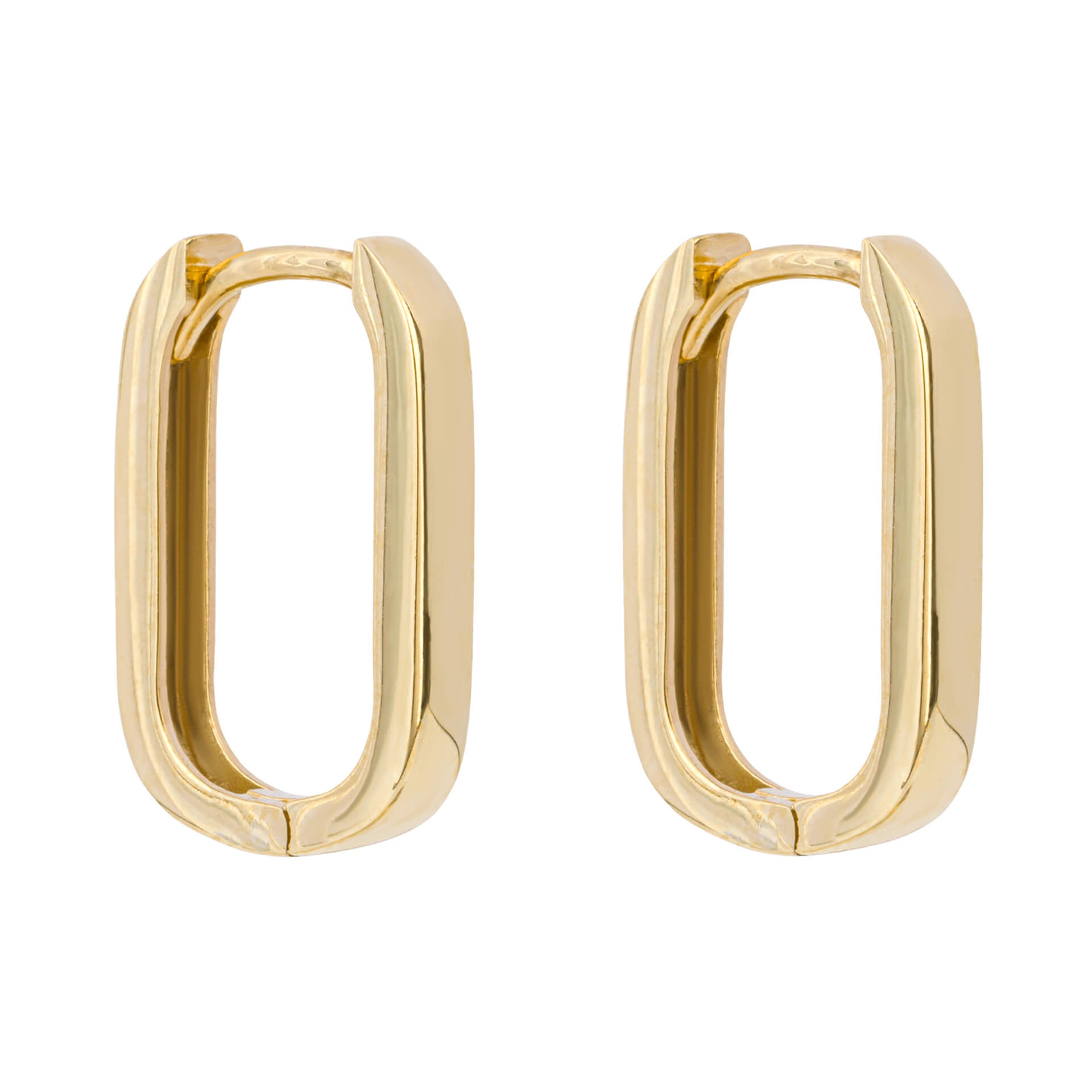 U Shape Hoop Earrings