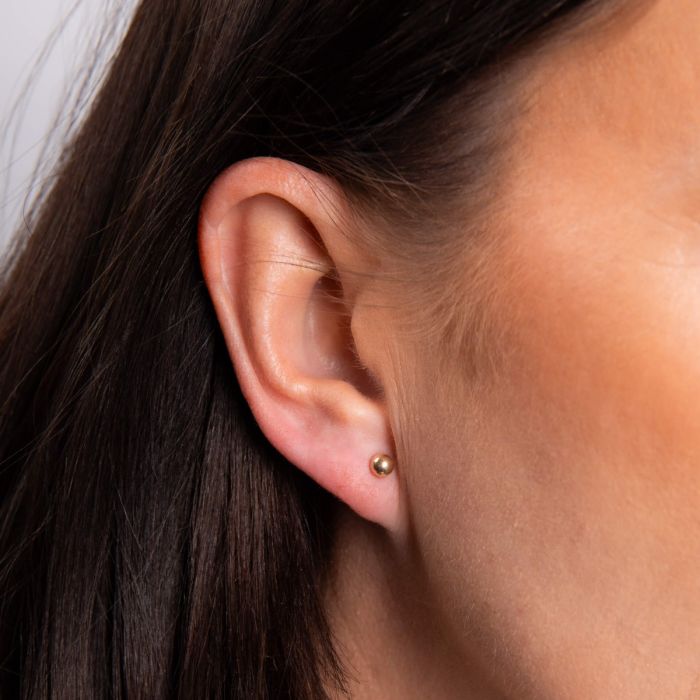Ball Stud Earrings