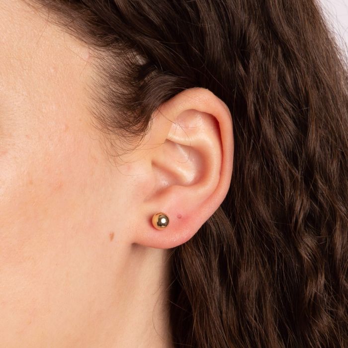 Ball Stud Earrings