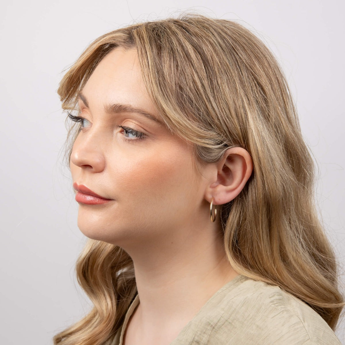 Sleeper Hoop Earrings