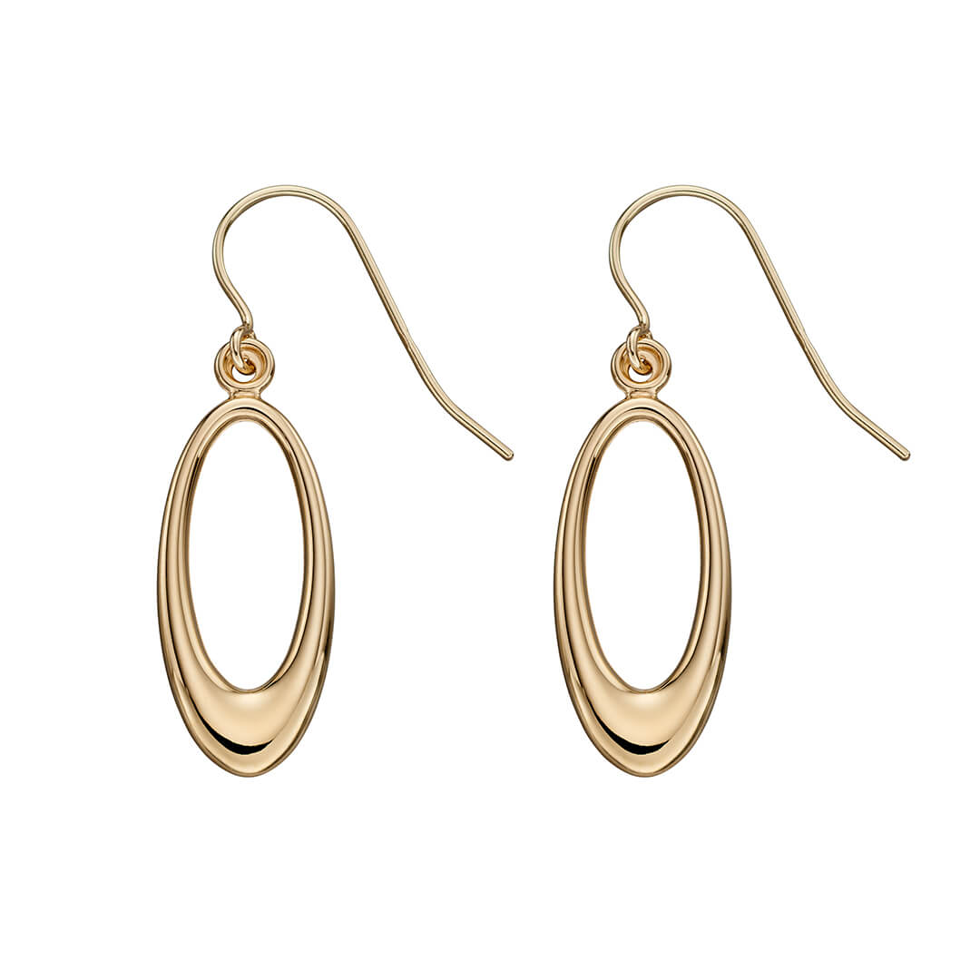 Open Oval Earrings