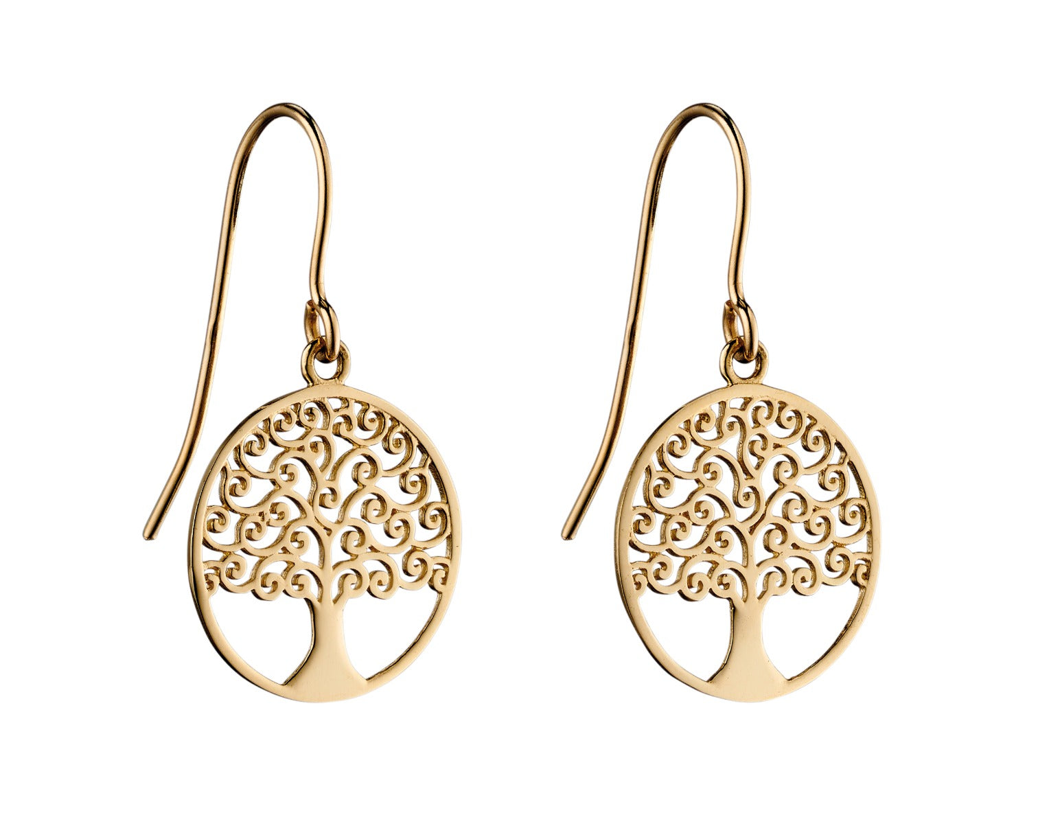 Detailed Tree of Life Earrings
