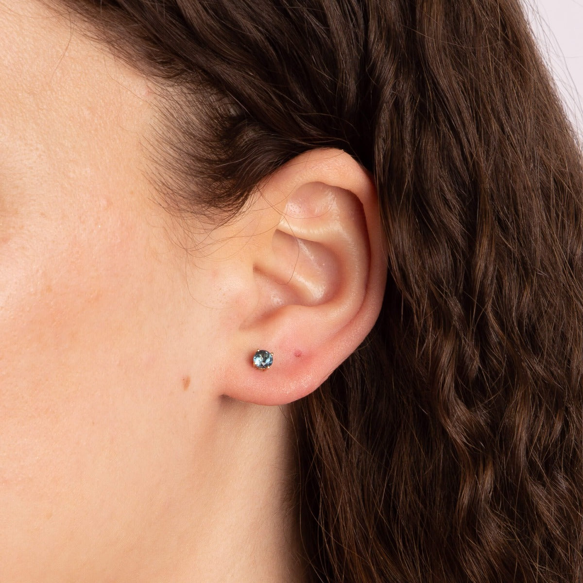 Birthstone Stud Earrings