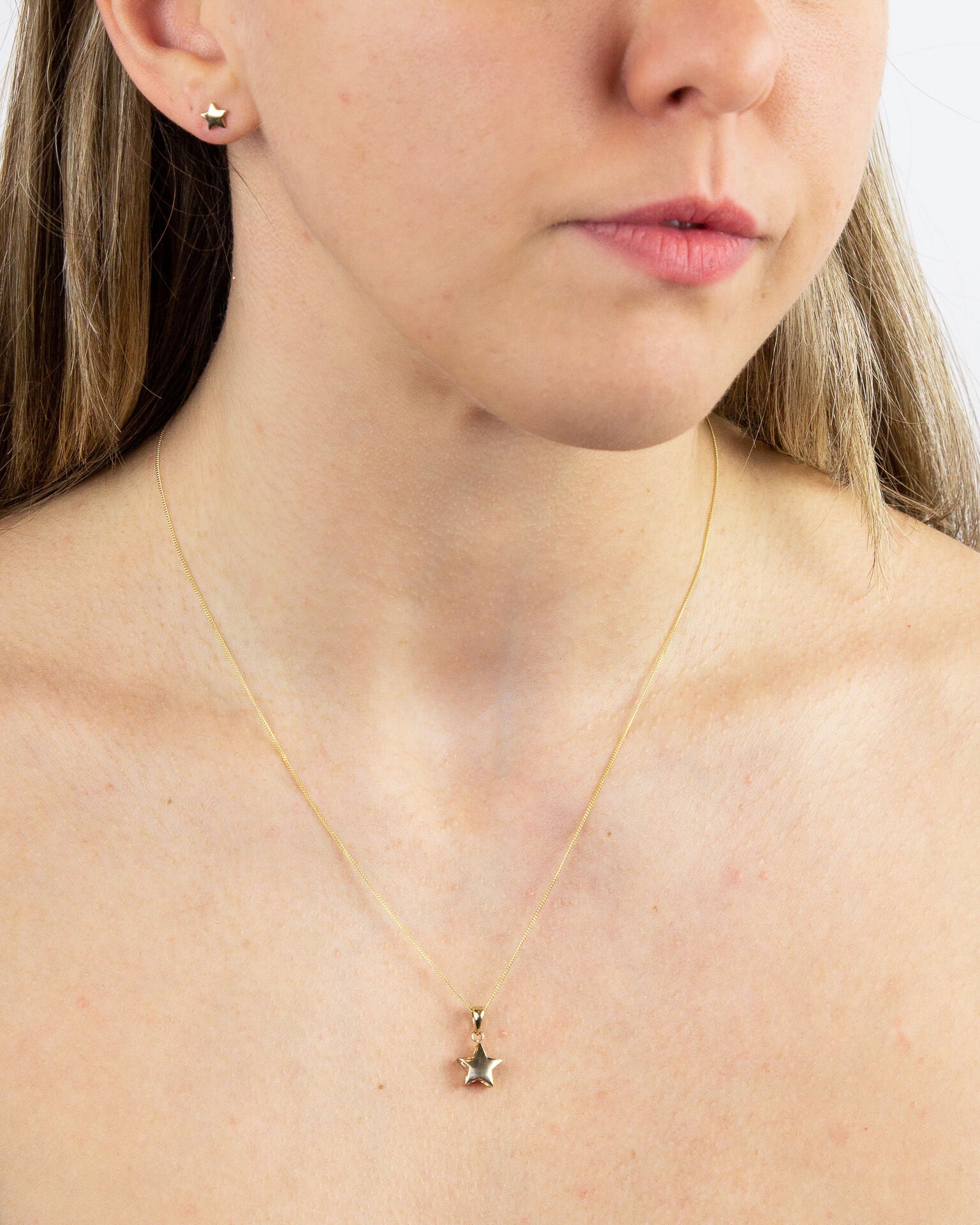 Small Star Stud Earrings