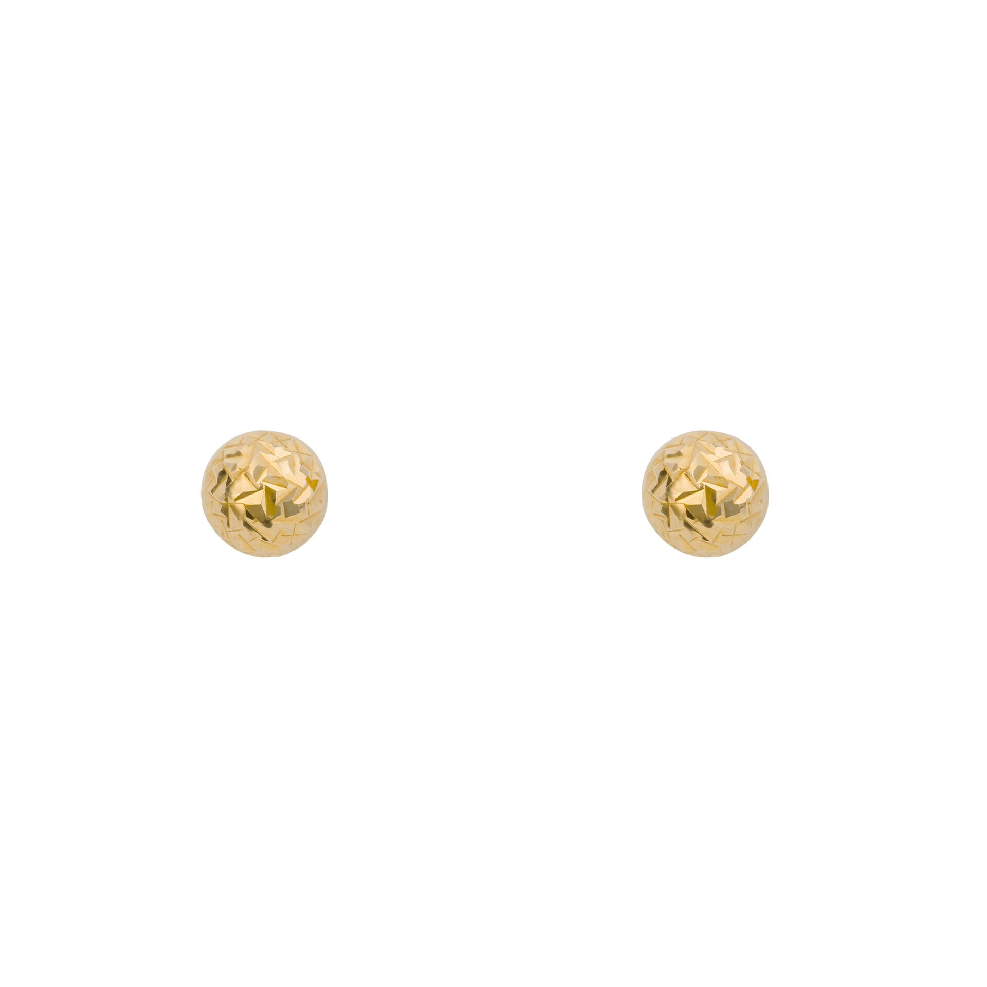 Small Textured Ball Stud Earrings